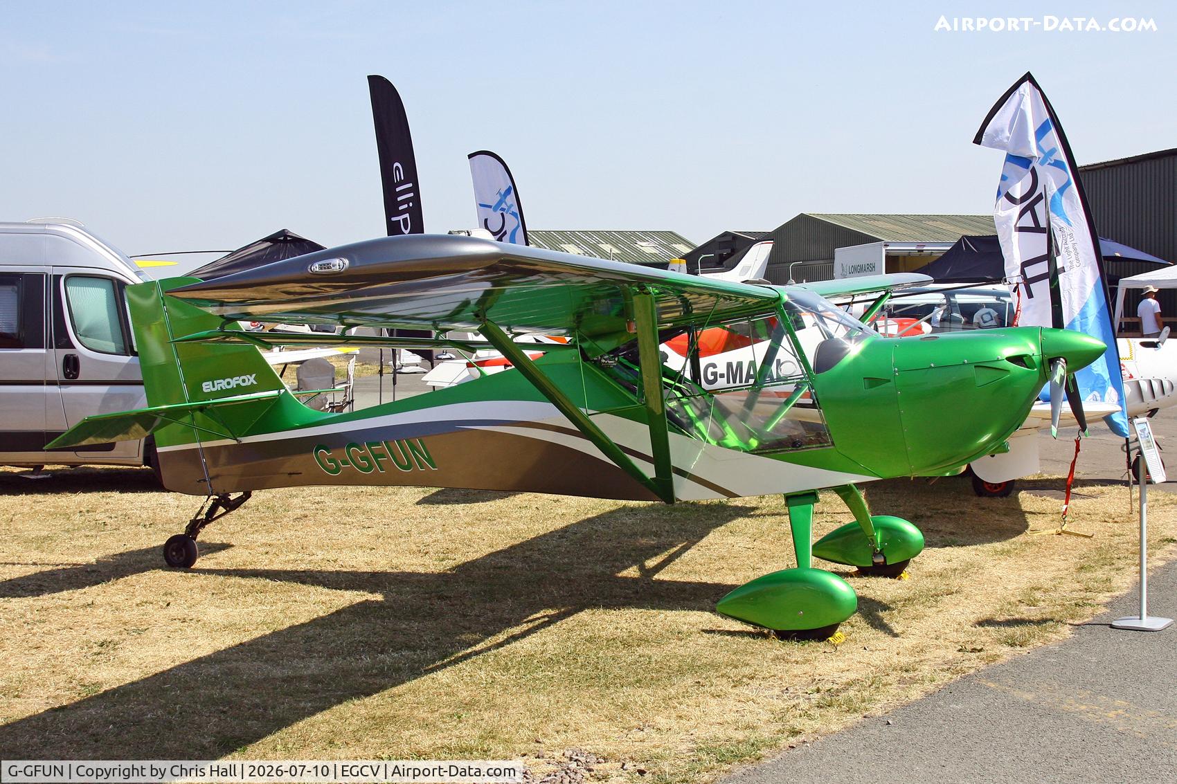 G-GFUN, Aeropro Eurofox 2K, c/n 69623, Sleapkosh 26, day 1, 10/07/26