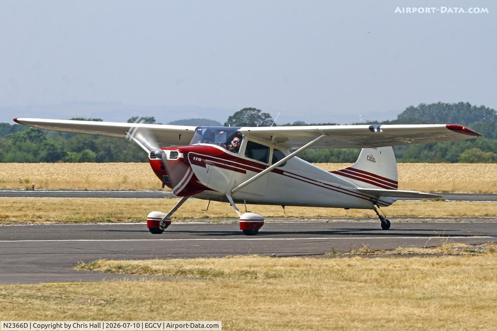 N2366D, 1952 Cessna 170B, c/n 20518, Sleapkosh 26, day 1, 10/07/26