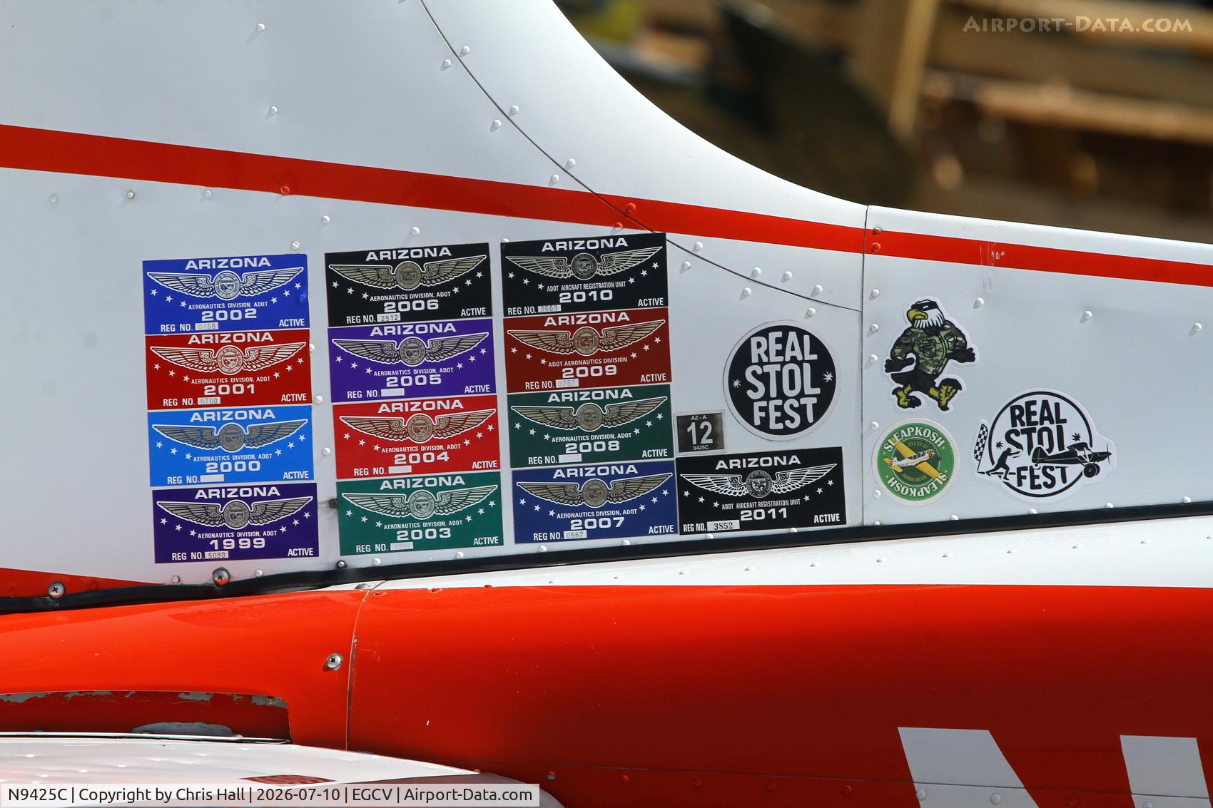 N9425C, 1955 Cessna 180, c/n 31823, Sleapkosh 26, day 1, 10/07/26