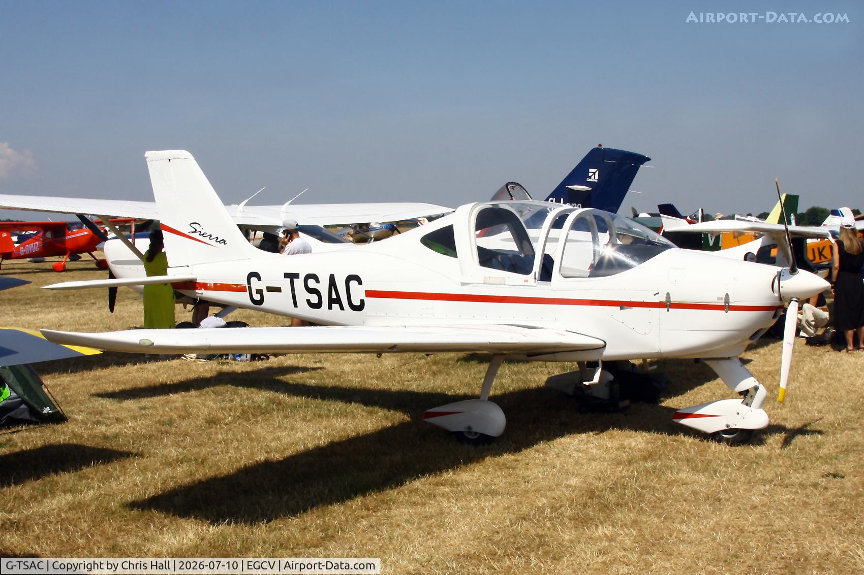 G-TSAC, 2008 Tecnam P-2002EA Sierra, c/n PFA 333-14611, Sleapkosh 26, day 1, 10/07/26