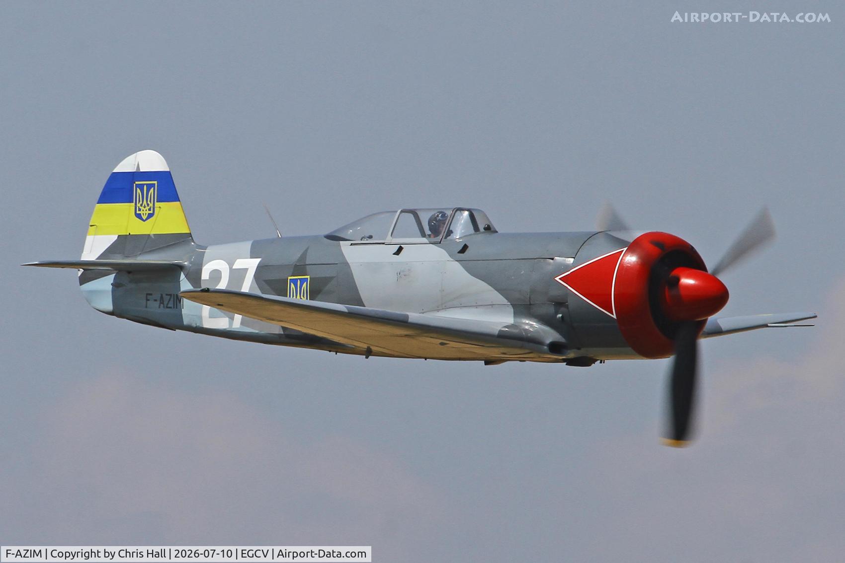 F-AZIM, Yakovlev Yak-3UTI-PW, c/n 9/04623, Sleapkosh 26, day 1, 10/07/26