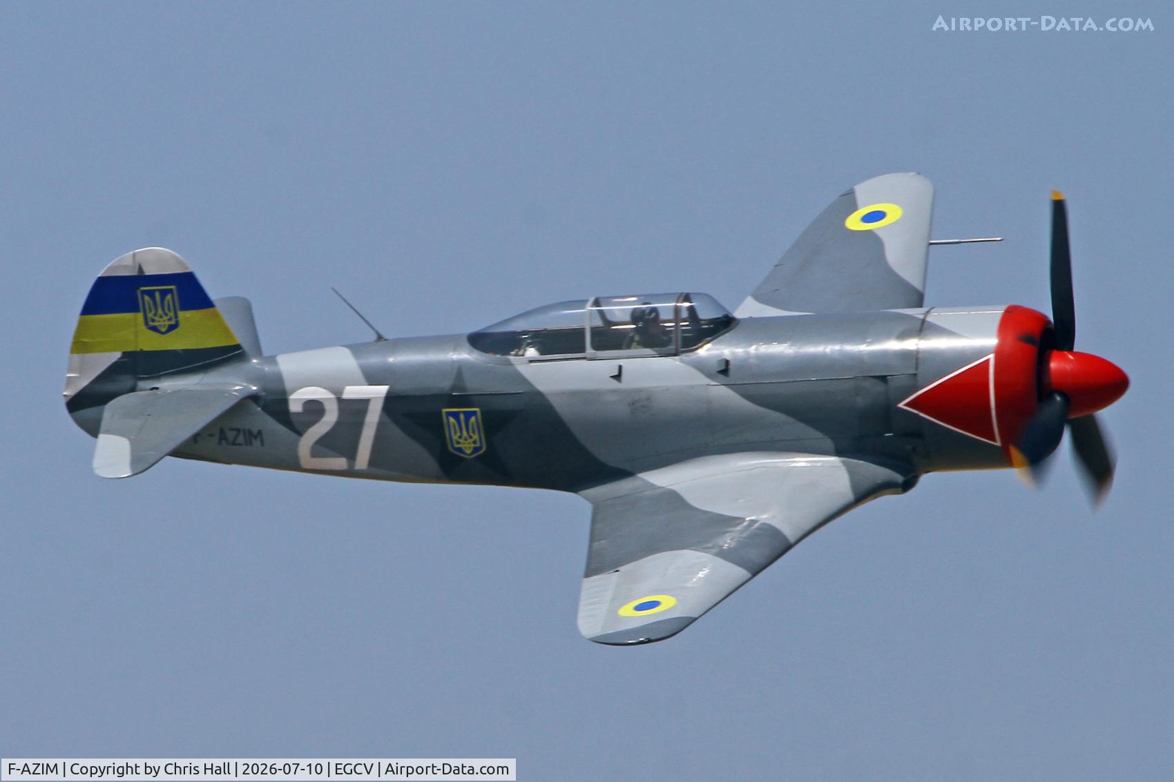 F-AZIM, Yakovlev Yak-3UTI-PW, c/n 9/04623, Sleapkosh 26, day 1, 10/07/26