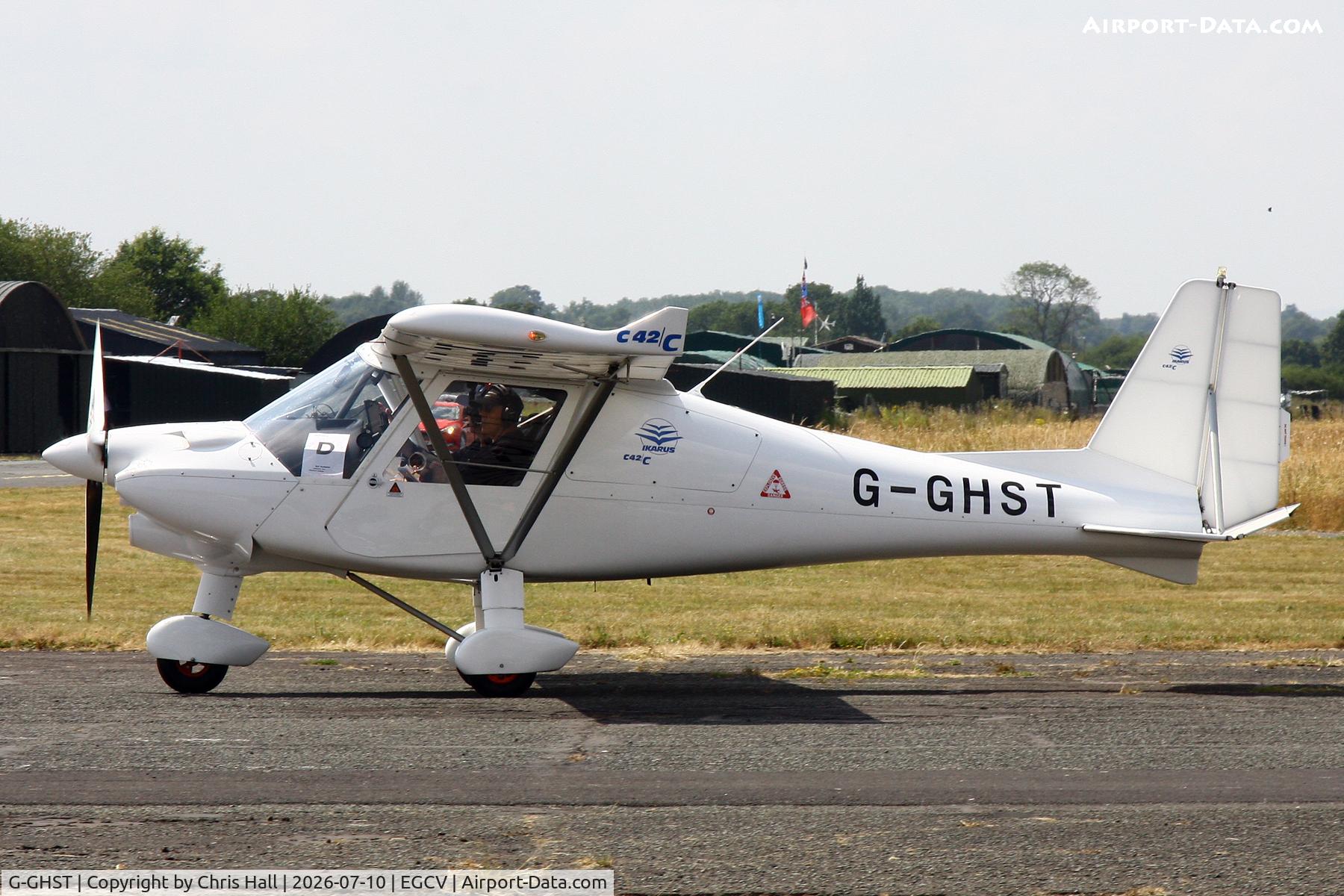 G-GHST, 2023 TLAC Ikarus C42 FB100 Charlie, c/n 2203-7684, Sleapkosh 26, day 1, 10/07/26