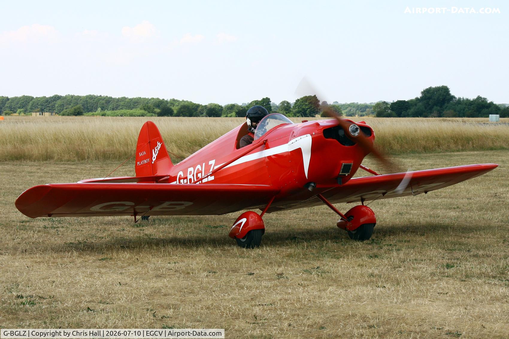 G-BGLZ, 1973 Stits SA-3A Playboy, c/n 71-100, Sleapkosh 26, day 1, 10/07/26