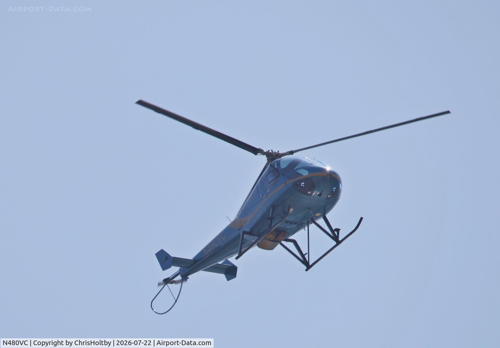 N480VC, 2005 Enstrom 480B, c/n 5084, Ex-G-ENHP based at Shoreham, W Sussex