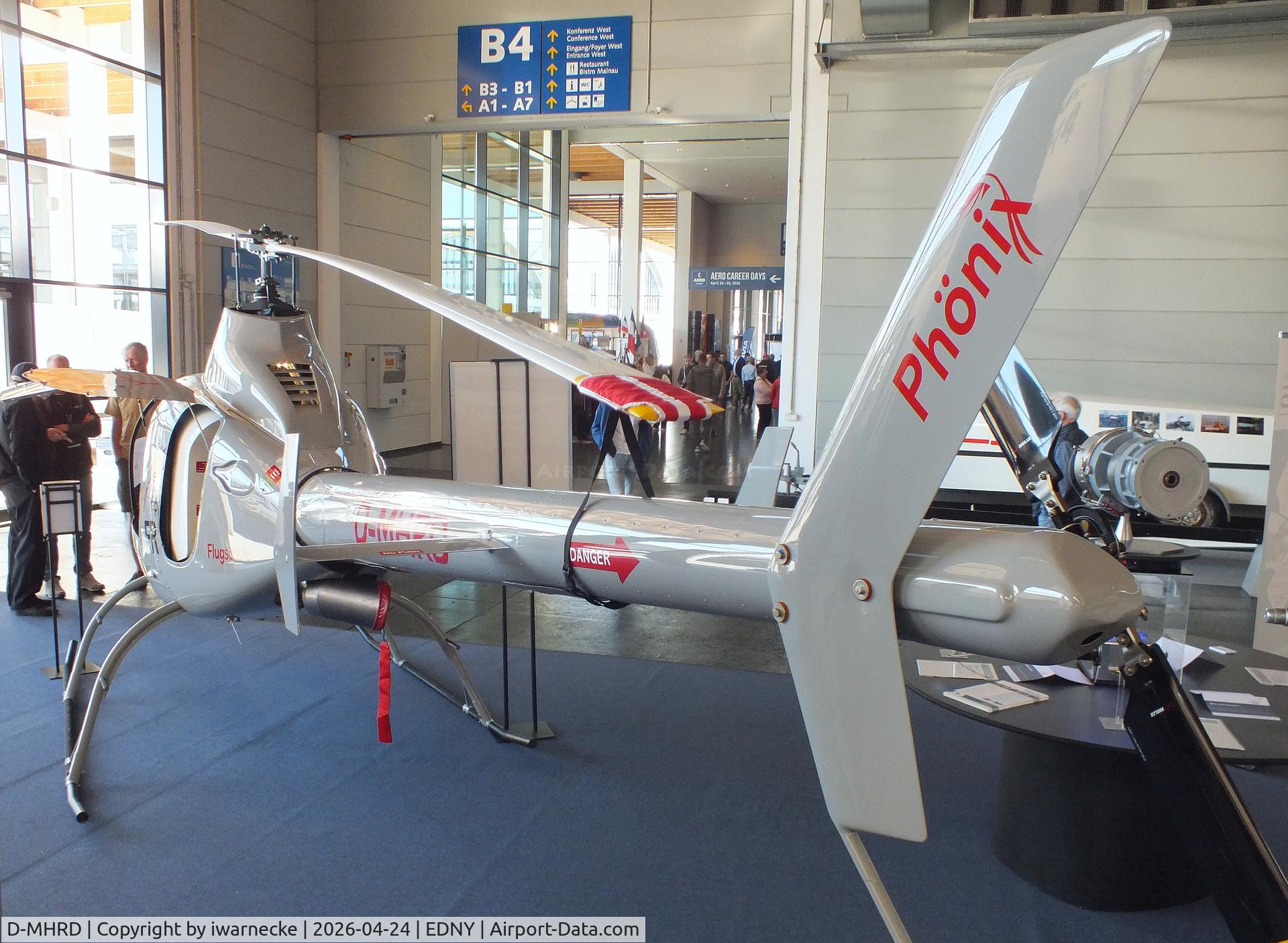 Aircraft D-MHRD, 2026 Rupp Phönix FR 200, c/n 009, Rupp Phönix FR 200 at the AERO 2026, Friedrichshafen, at EDNY, photo by iwarnecke