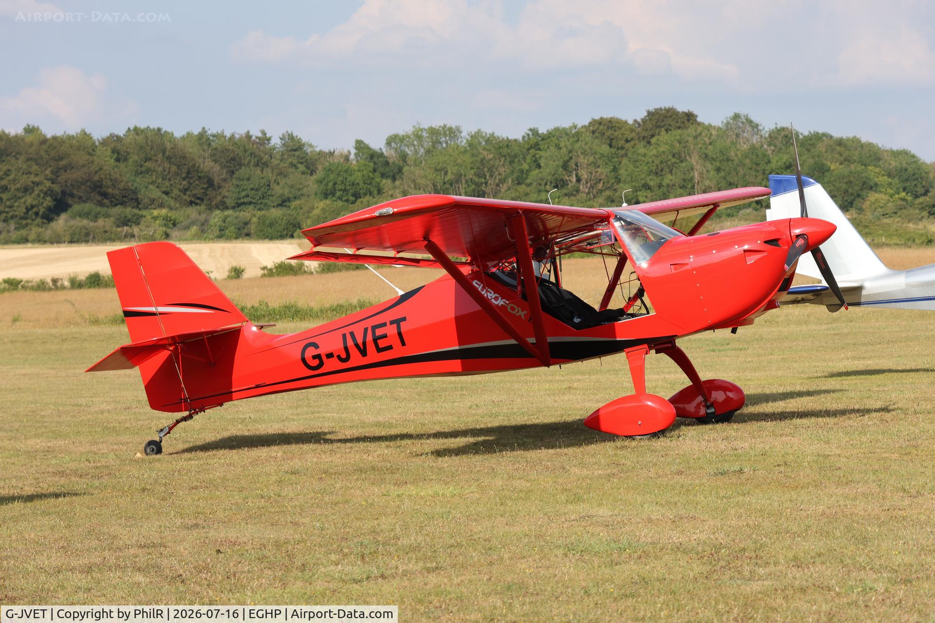 G-JVET, 2014 Eurofox 912(S), c/n LAA 376-15286, G-JVET 2014 Eurofox 912(IS) Popham Fly In 
