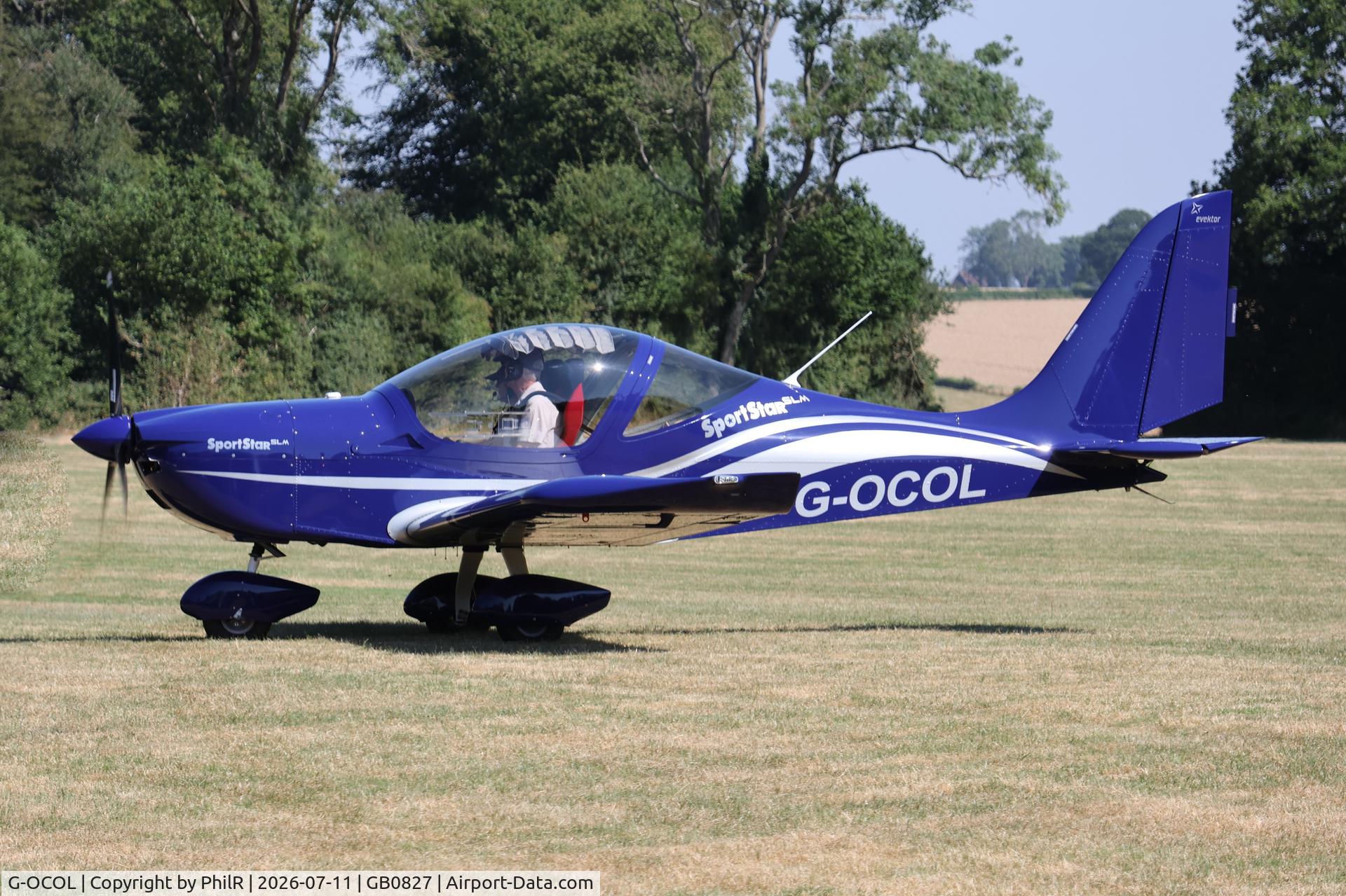 G-OCOL, 2022 Ascent Industries Sportstar SLM, c/n 2022-2206, G-OCOL 2022 Aacent Industries Ltd Sportstar SL West Tisted Fly In 
