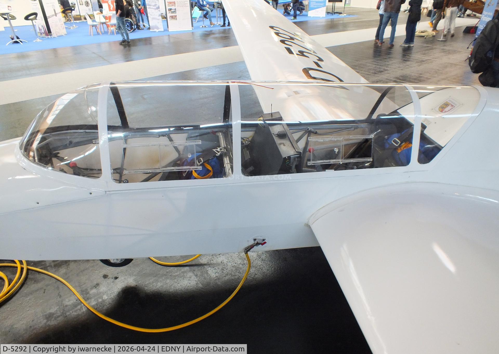 Aircraft D-5292, 1953 Focke-Wulf KRANICH III, c/n 66, Focke-Wulf Kranich III at the AERO 2026, Friedrichshafen #c, at EDNY, photo by iwarnecke
