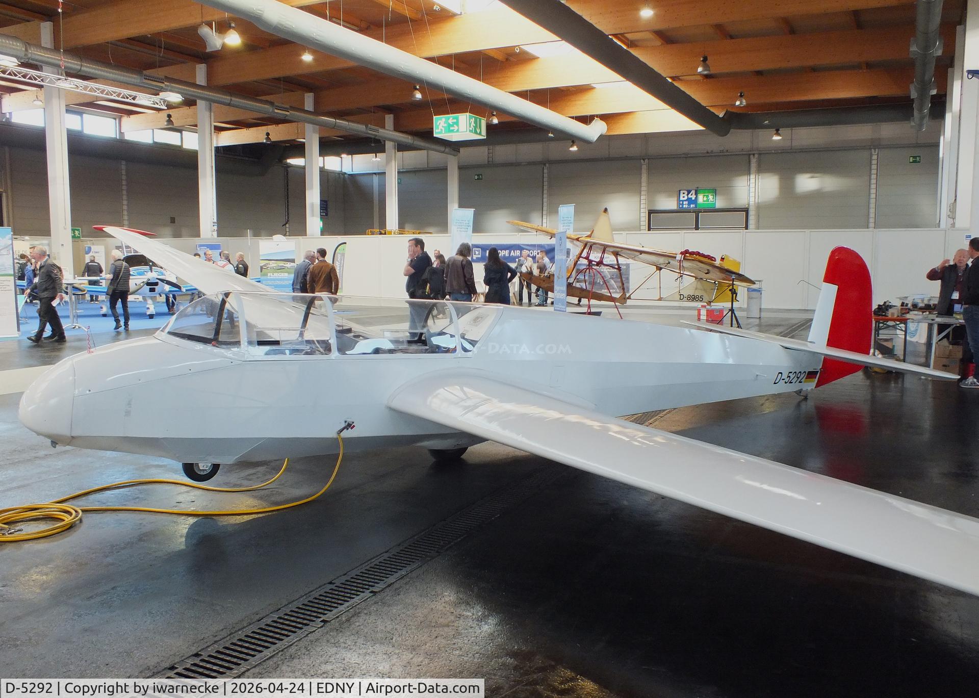 Aircraft D-5292, 1953 Focke-Wulf KRANICH III, c/n 66, Focke-Wulf Kranich III at the AERO 2026, Friedrichshafen, at EDNY, photo by iwarnecke
