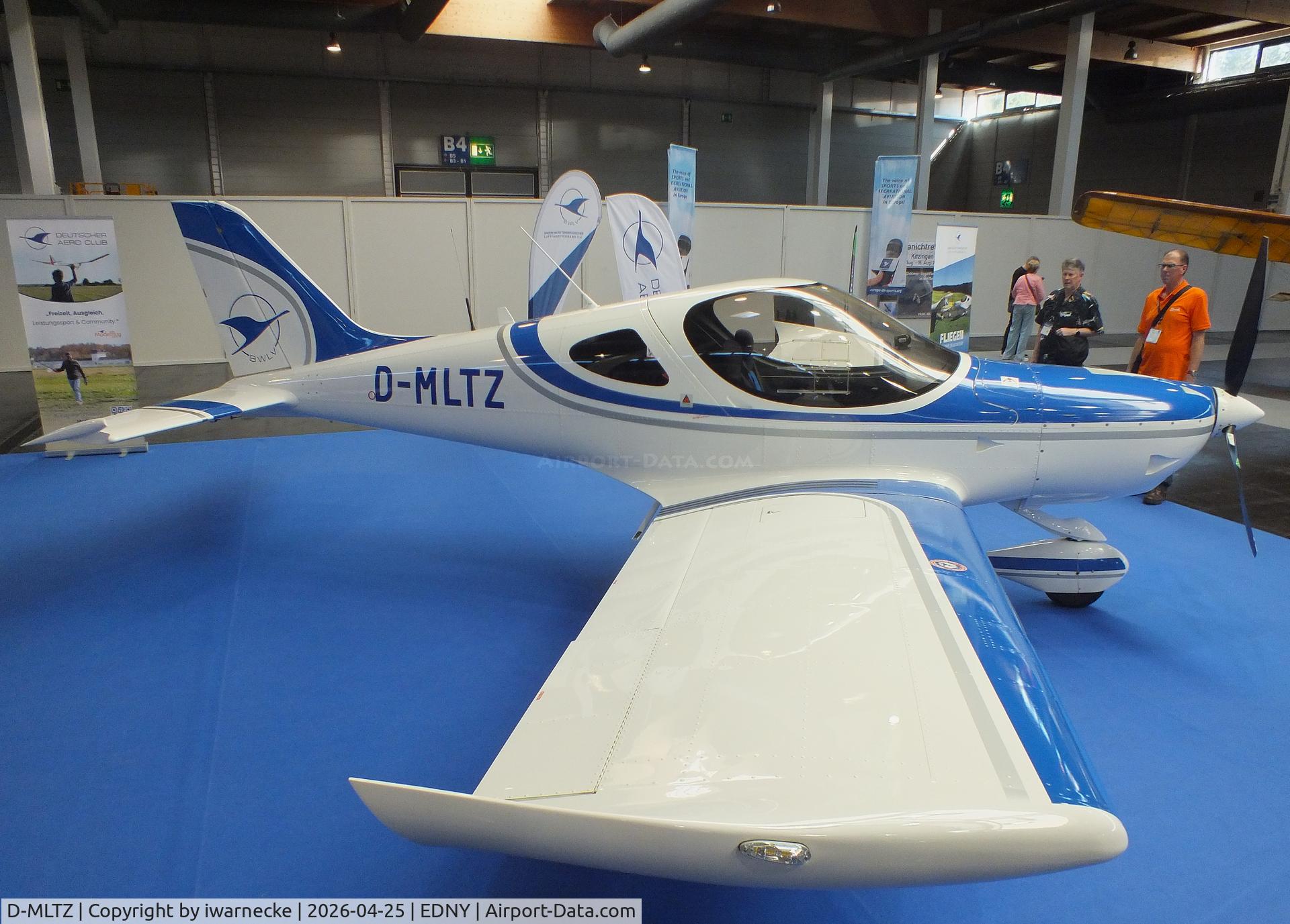 Aircraft D-MLTZ, 2024 BRM Aero Bristell LSA-K, c/n 735, BRM Aero NG-5 Bristell LSA-K at the AERO 2026, Friedrichshafen, at EDNY, photo by iwarnecke