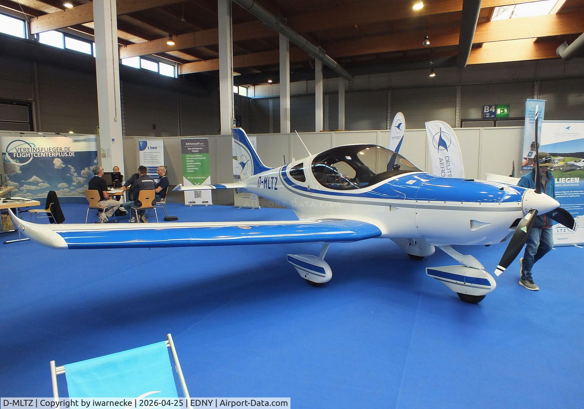 Aircraft D-MLTZ, 2024 BRM Aero Bristell LSA-K, c/n 735, BRM Aero NG-5 Bristell LSA-K at the AERO 2026, Friedrichshafen, at EDNY, photo by iwarnecke