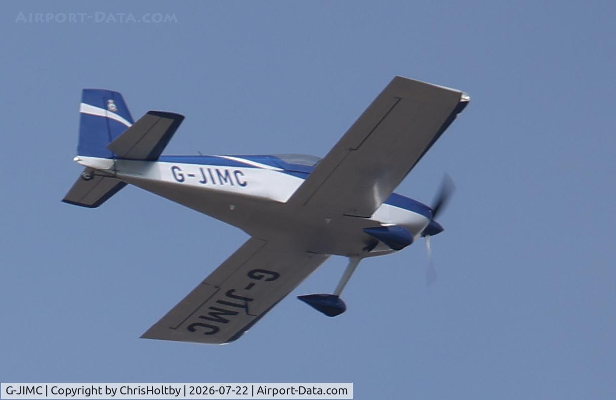 Aircraft G-JIMC, Vans RV-7, c/n 0720, Over Littlehampton, West Sussex, photo by ChrisHoltby