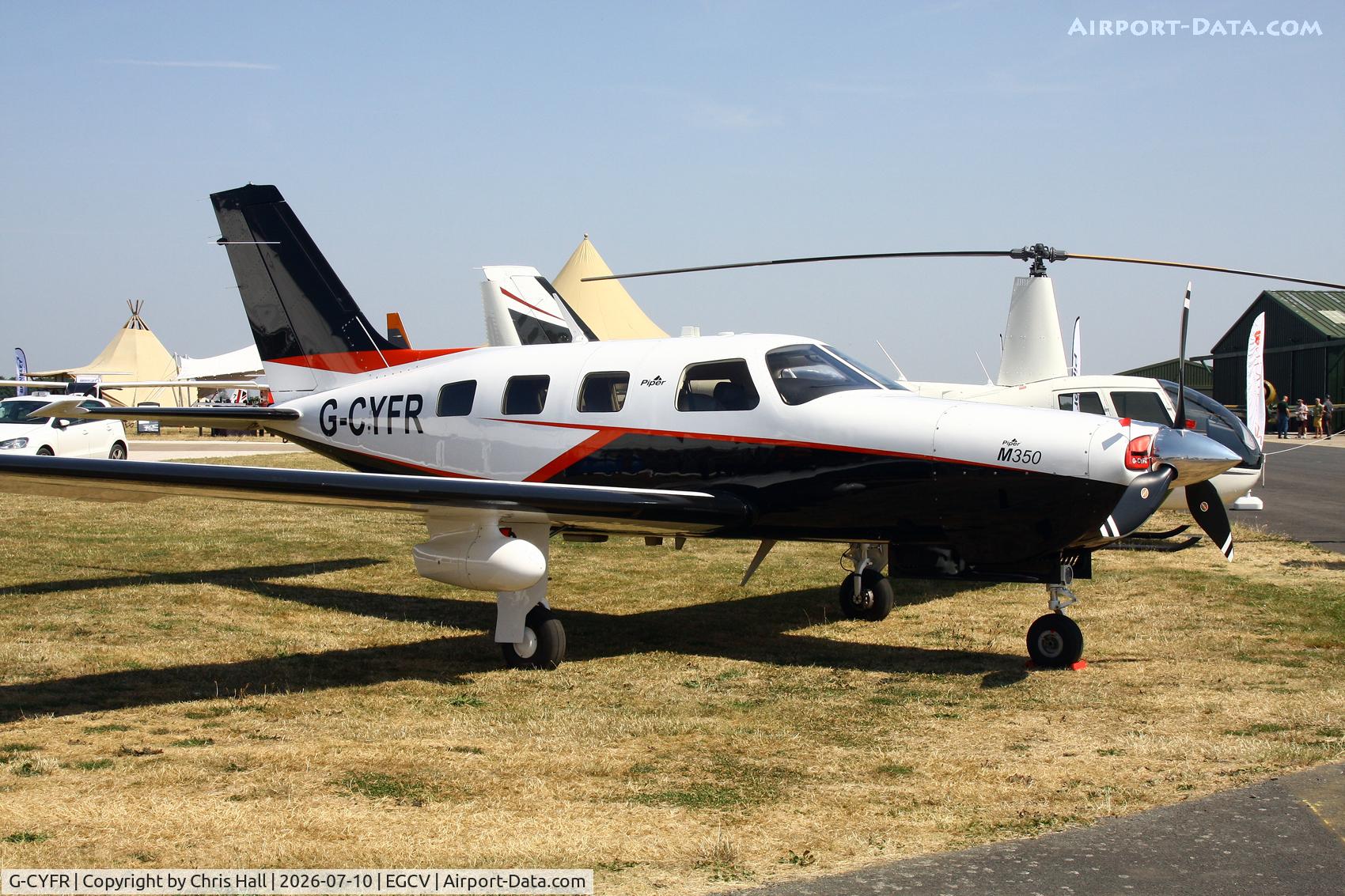 G-CYFR, 2018 Piper PA-46-350p Malibu Mirage, c/n 4636724, Sleapkosh 26, day 1, 10/07/26