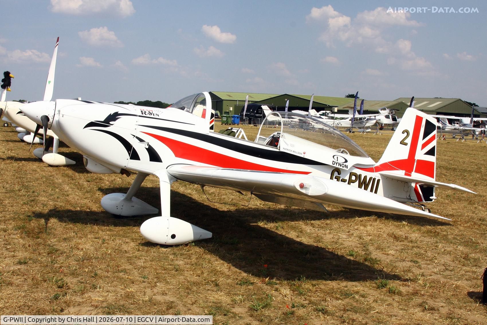 G-PWII, 2016 Vans RV- 8, c/n 83330, Sleapkosh 26, day 1, 10/07/26