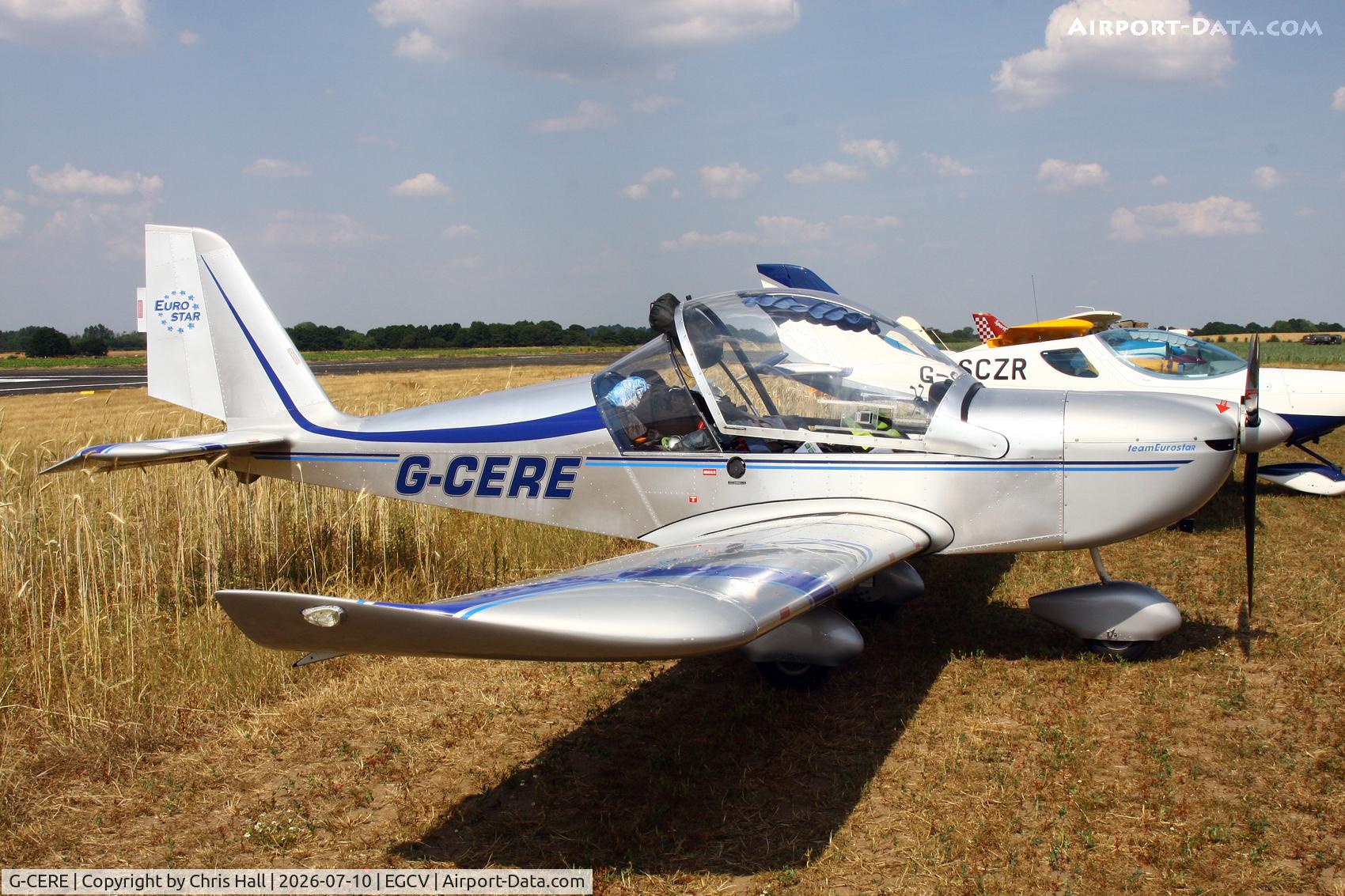 G-CERE, 2007 Cosmik EV-97 TeamEurostar UK, c/n 2931, Sleapkosh 26, day 1, 10/07/26