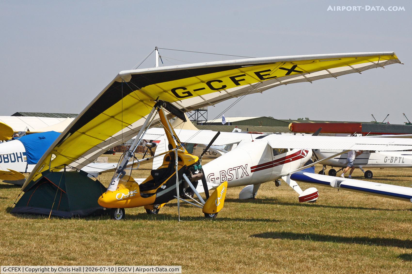 G-CFEX, 2008 P&M Aviation Quik 450GT, c/n 8362, Sleapkosh 26, day 1, 10/07/26