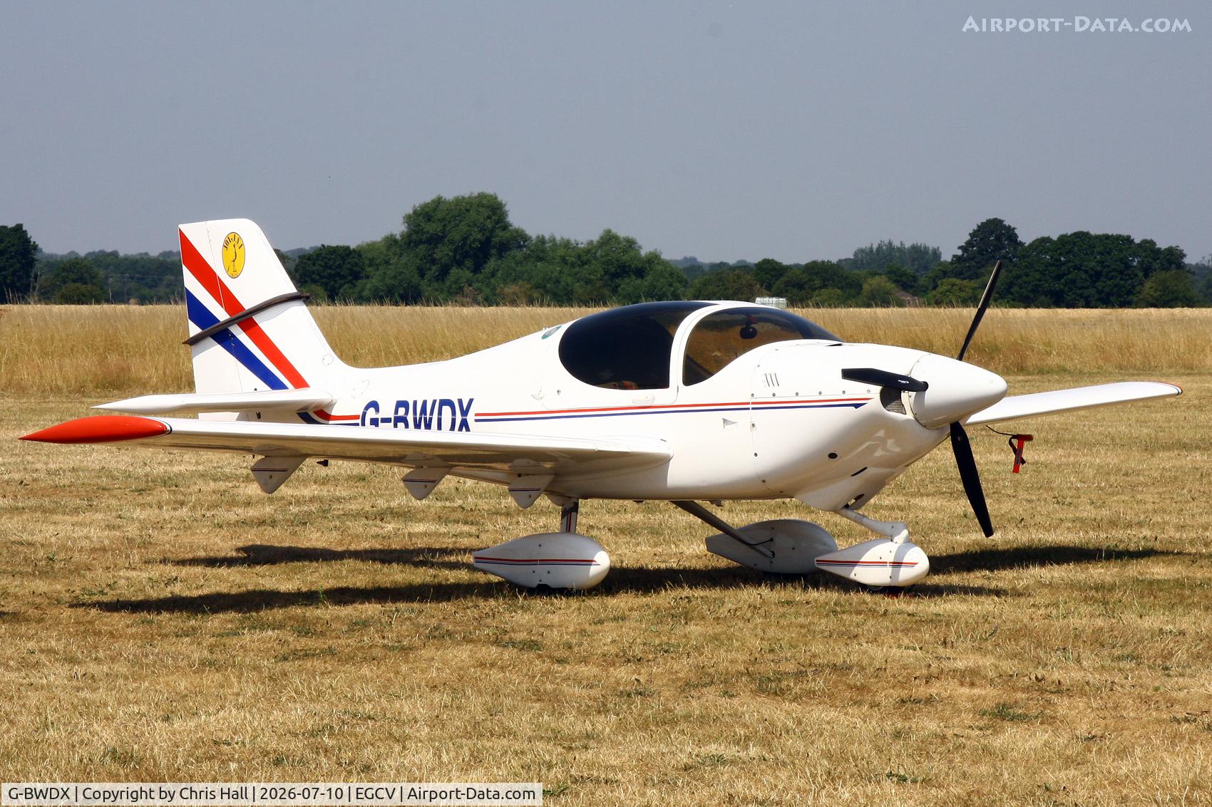 G-BWDX, 1997 Europa Tri-Gear, c/n PFA 247-12603, Sleapkosh 26, day 1, 10/07/26
