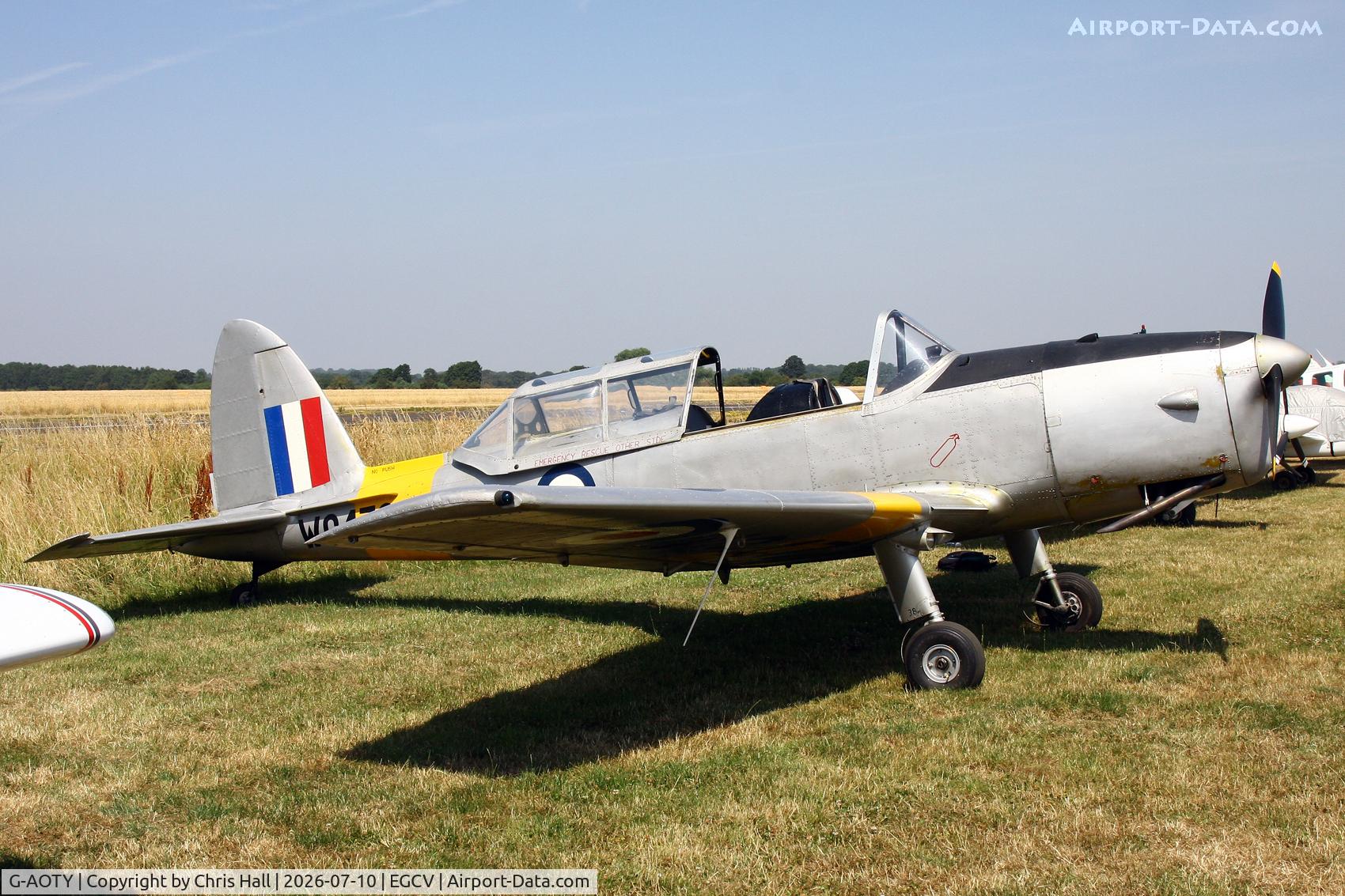 G-AOTY, 1951 De Havilland DHC-1 Chipmunk 22A, c/n C1/0522, Sleapkosh 26, day 1, 10/07/26