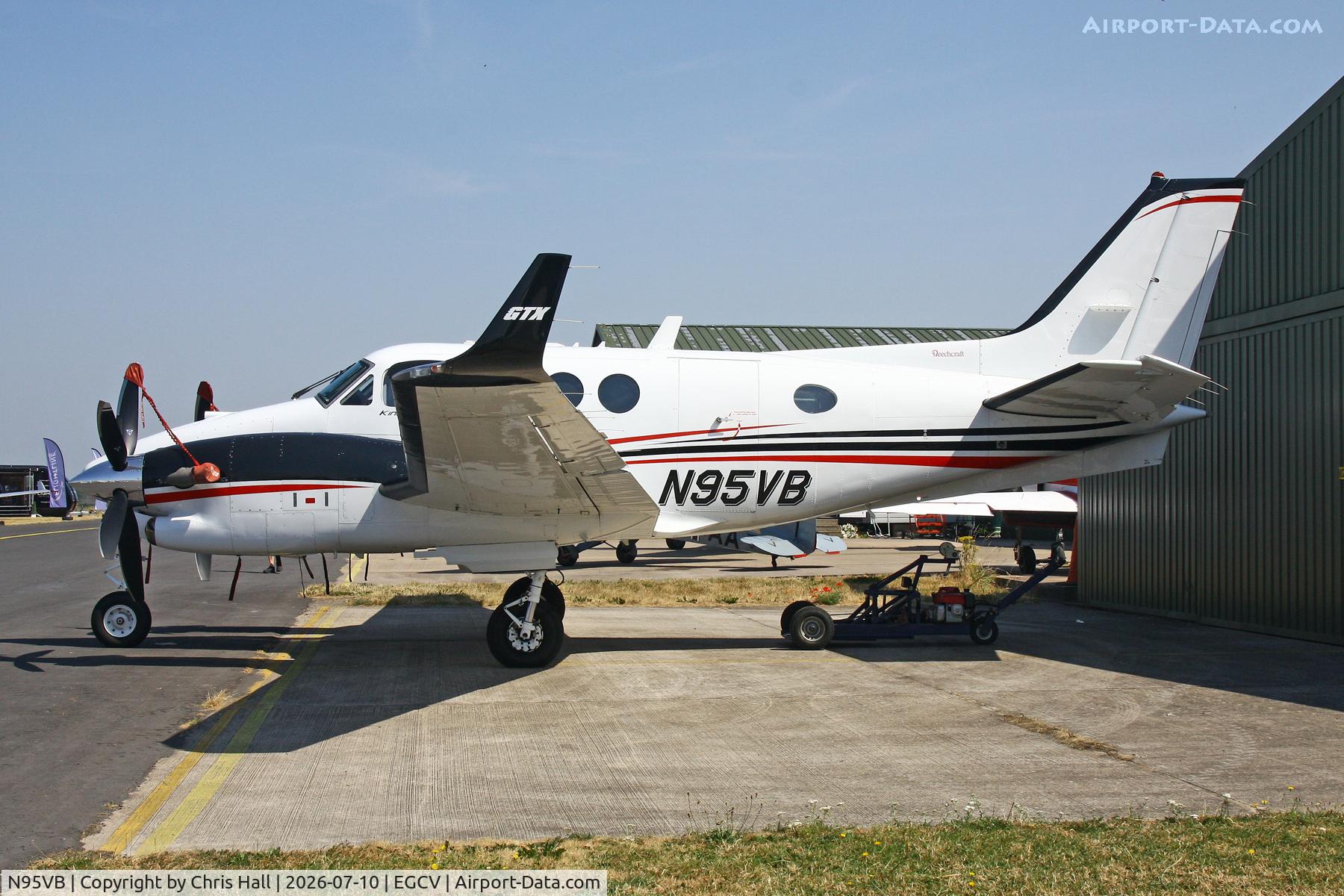 N95VB, 2013 Beechcraft C90GTI King Air, c/n LJ-2091, Sleapkosh 26, day 1, 10/07/26