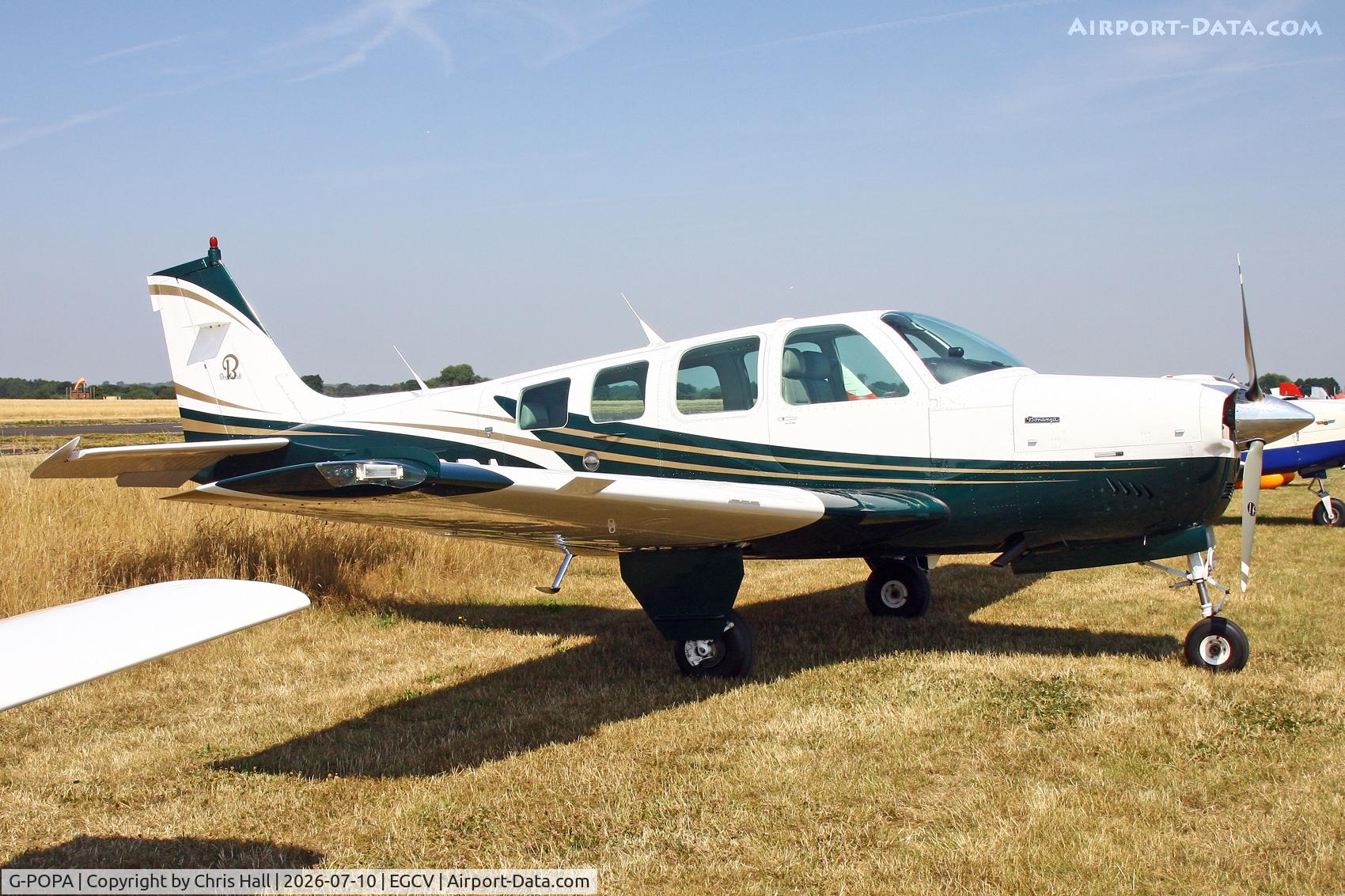 G-POPA, 1984 Beech A36 Bonanza 36, c/n E-2177, Sleapkosh 26, day 1, 10/07/26