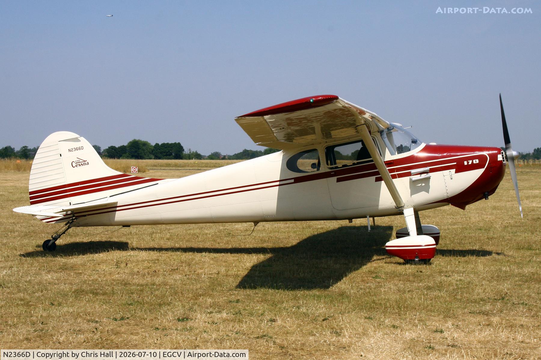 N2366D, 1952 Cessna 170B, c/n 20518, Sleapkosh 26, day 1, 10/07/26