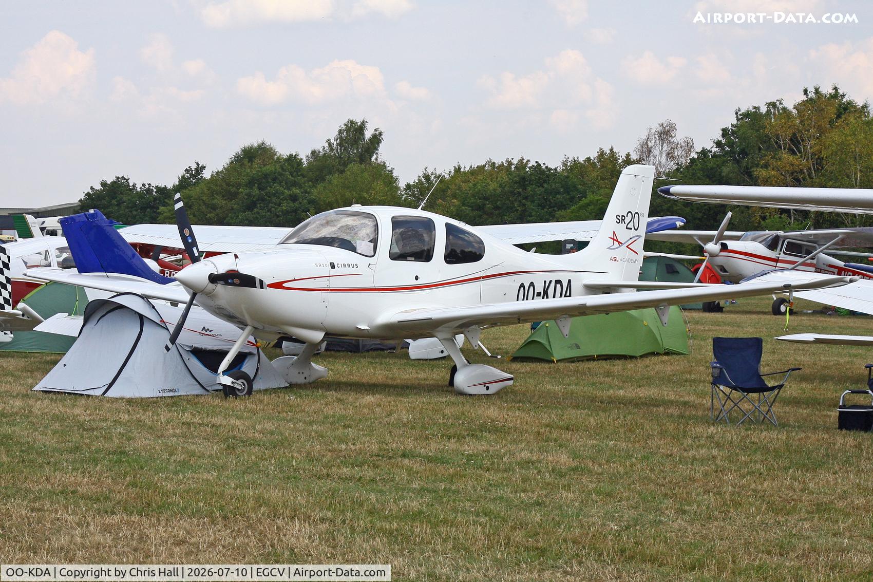 OO-KDA, 2010 Cirrus SR20 GS, c/n 2036, Sleapkosh 26, day 1, 10/07/26