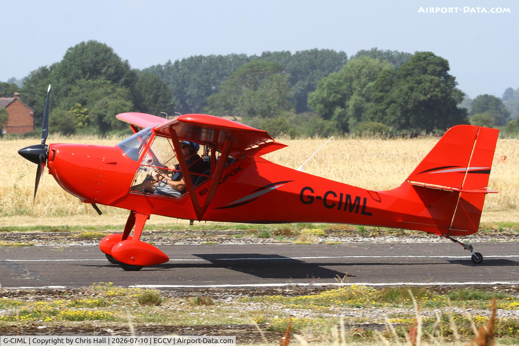 G-CIML, 2015 Aeropro Eurofox-M, c/n LAA 376-15309, Sleapkosh 26, day 1, 10/07/26