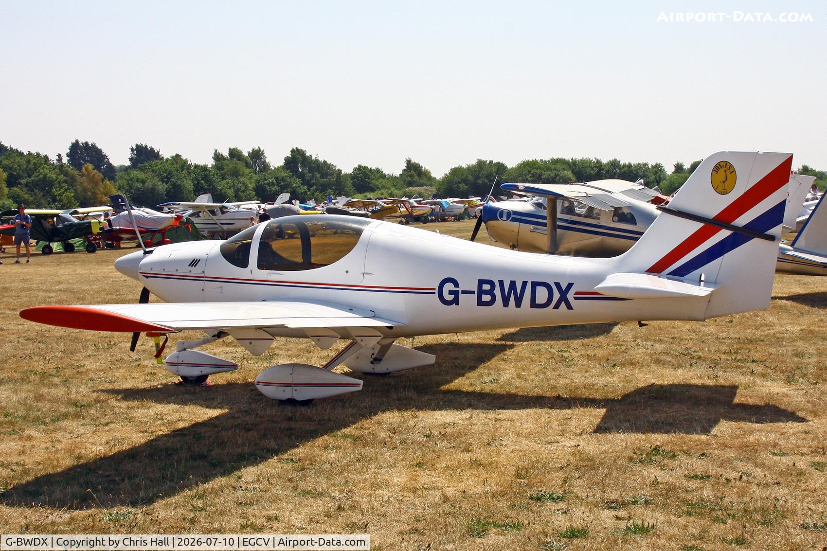 G-BWDX, 1997 Europa Tri-Gear, c/n PFA 247-12603, Sleapkosh 26, day 1, 10/07/26