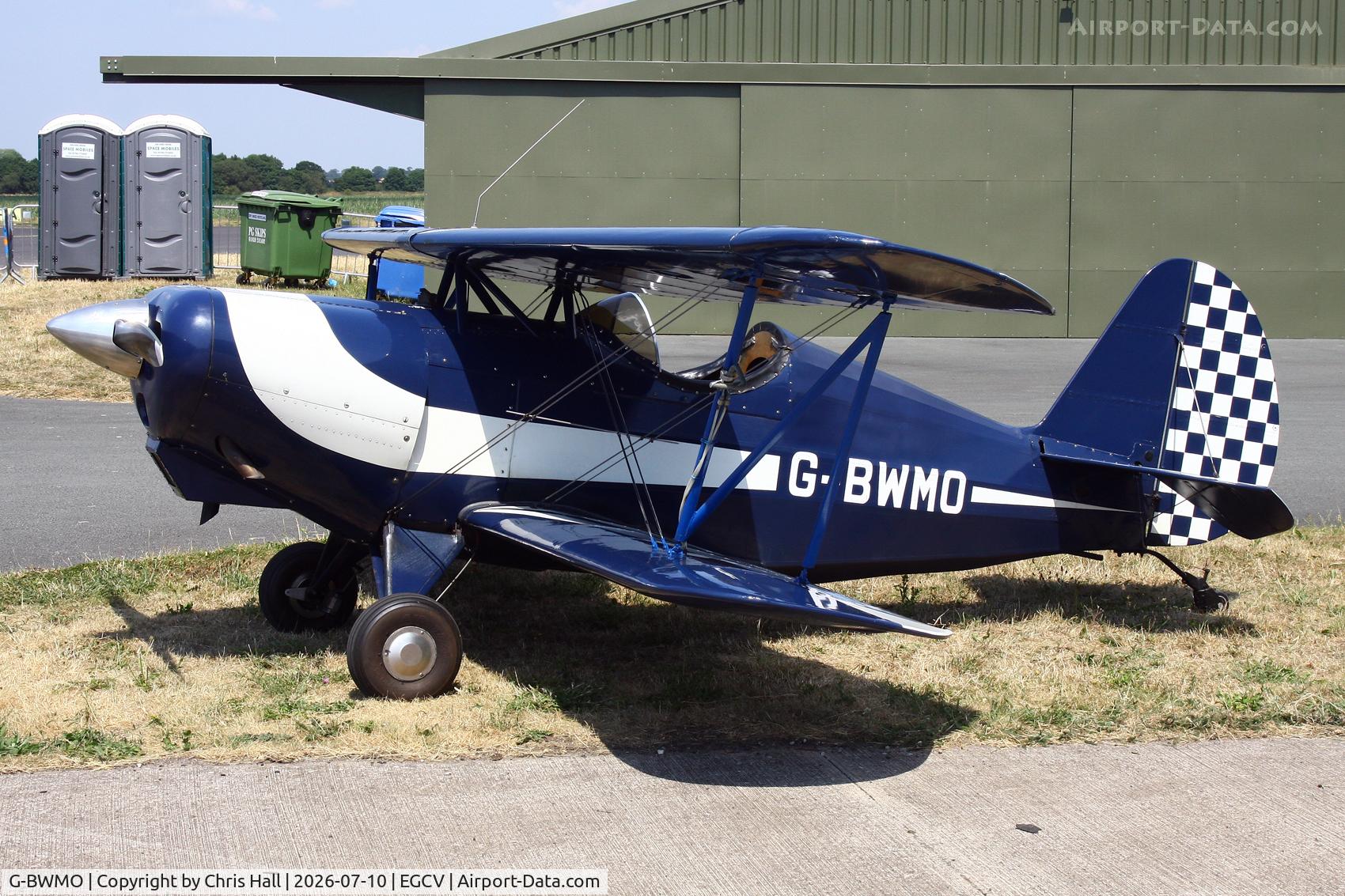G-BWMO, 1977 Oldfield Baby Great Lakes, c/n JAL.3, Sleapkosh 26, day 1, 10/07/26