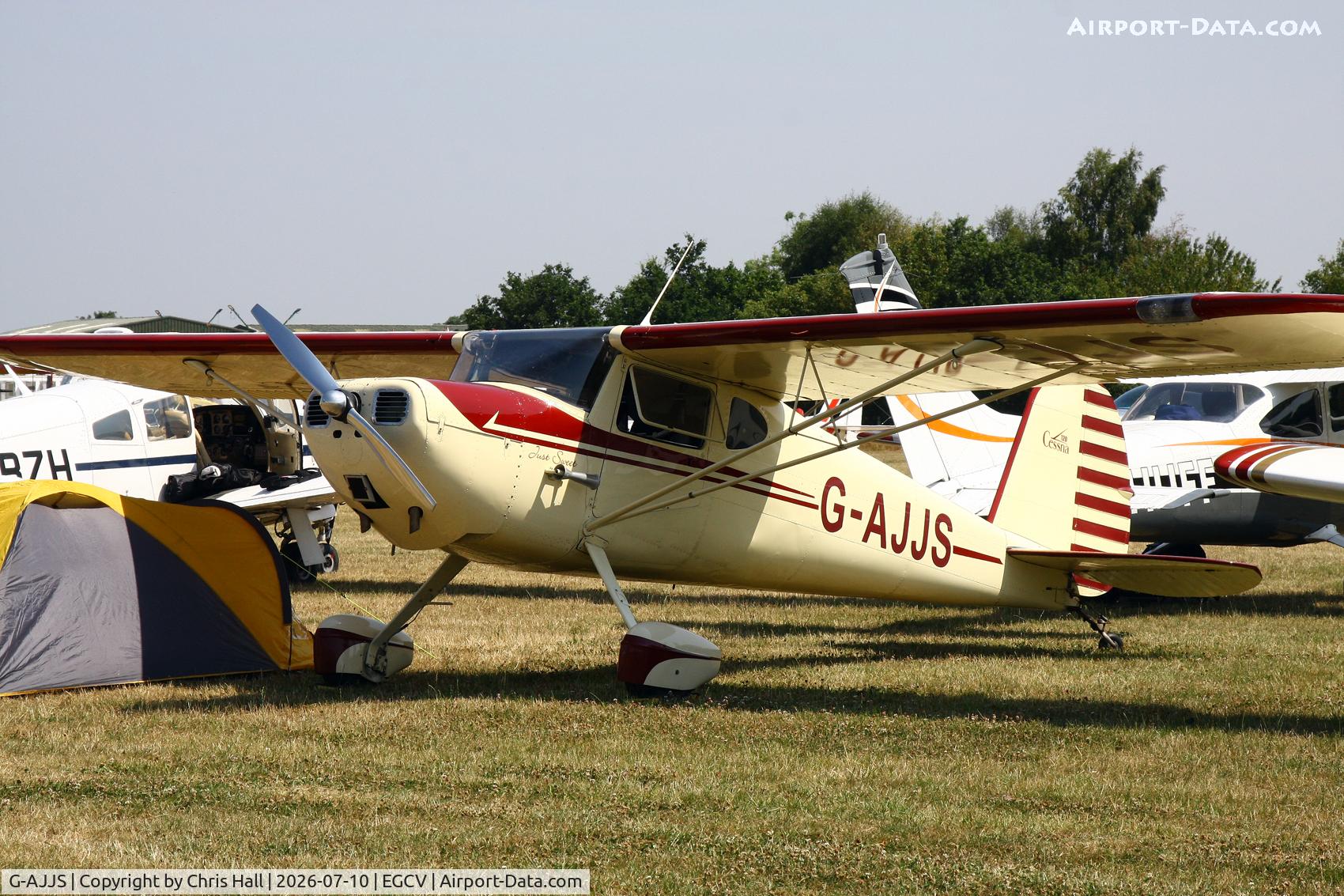 G-AJJS, 1947 Cessna 120, c/n 13047, Sleapkosh 26, day 1, 10/07/26