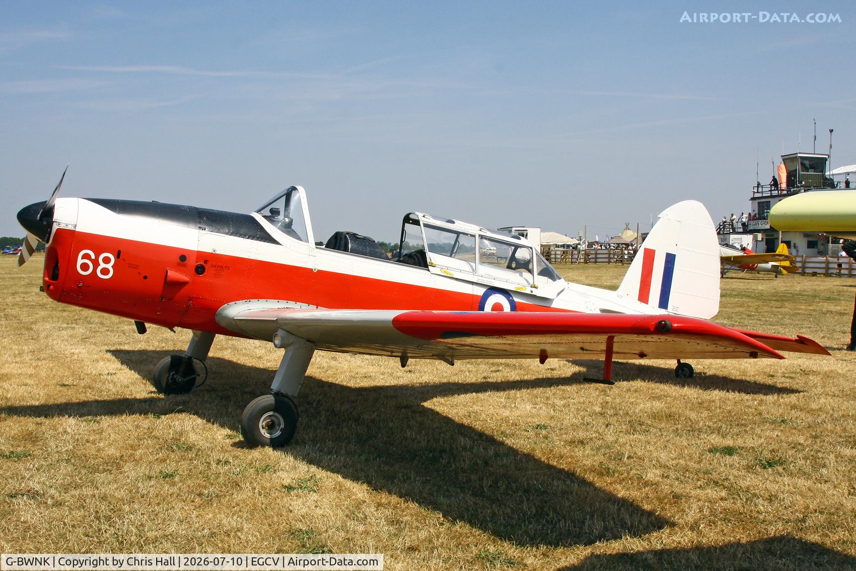 G-BWNK, 1951 De Havilland DHC-1 Chipmunk T.10, c/n C1/0317, Sleapkosh 26, day 1, 10/07/26