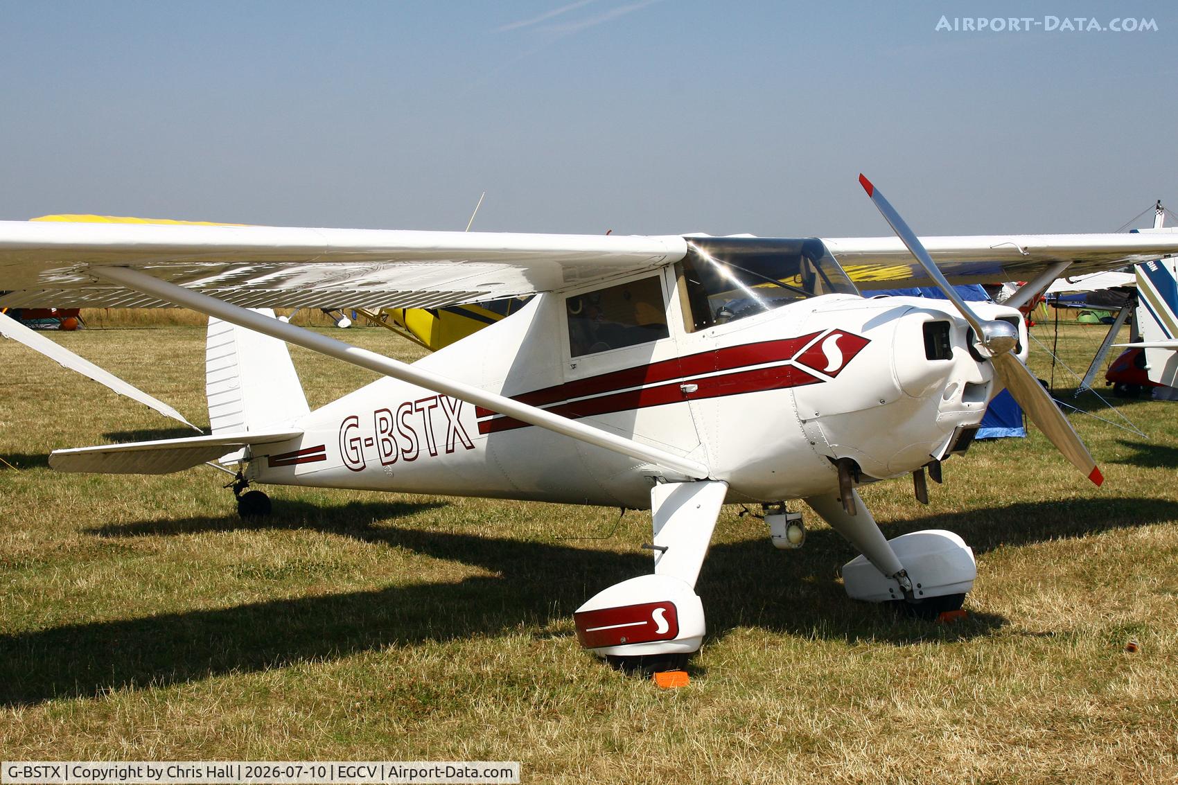 G-BSTX, 1947 Luscombe 8A Silvaire, c/n 3301, Sleapkosh 26, day 1, 10/07/26