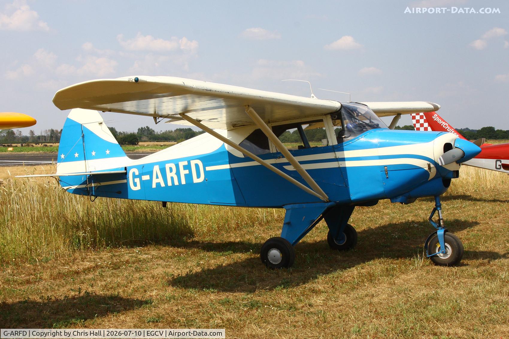 G-ARFD, 1960 Piper PA-22-160 Tri Pacer, c/n 22-7565, Sleapkosh 26, day 1, 10/07/26