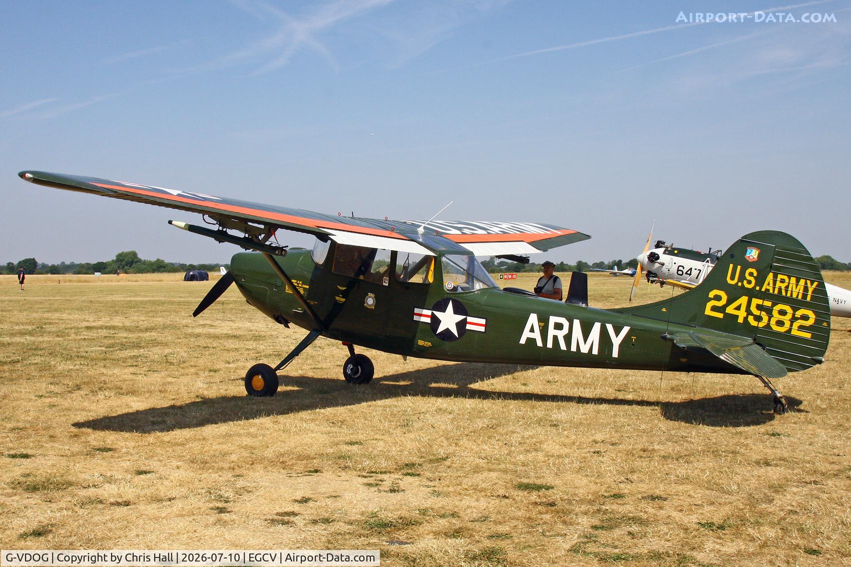G-VDOG, 1958 Cessna O-1E Bird Dog, c/n 24582, Sleapkosh 26, day 1, 10/07/26