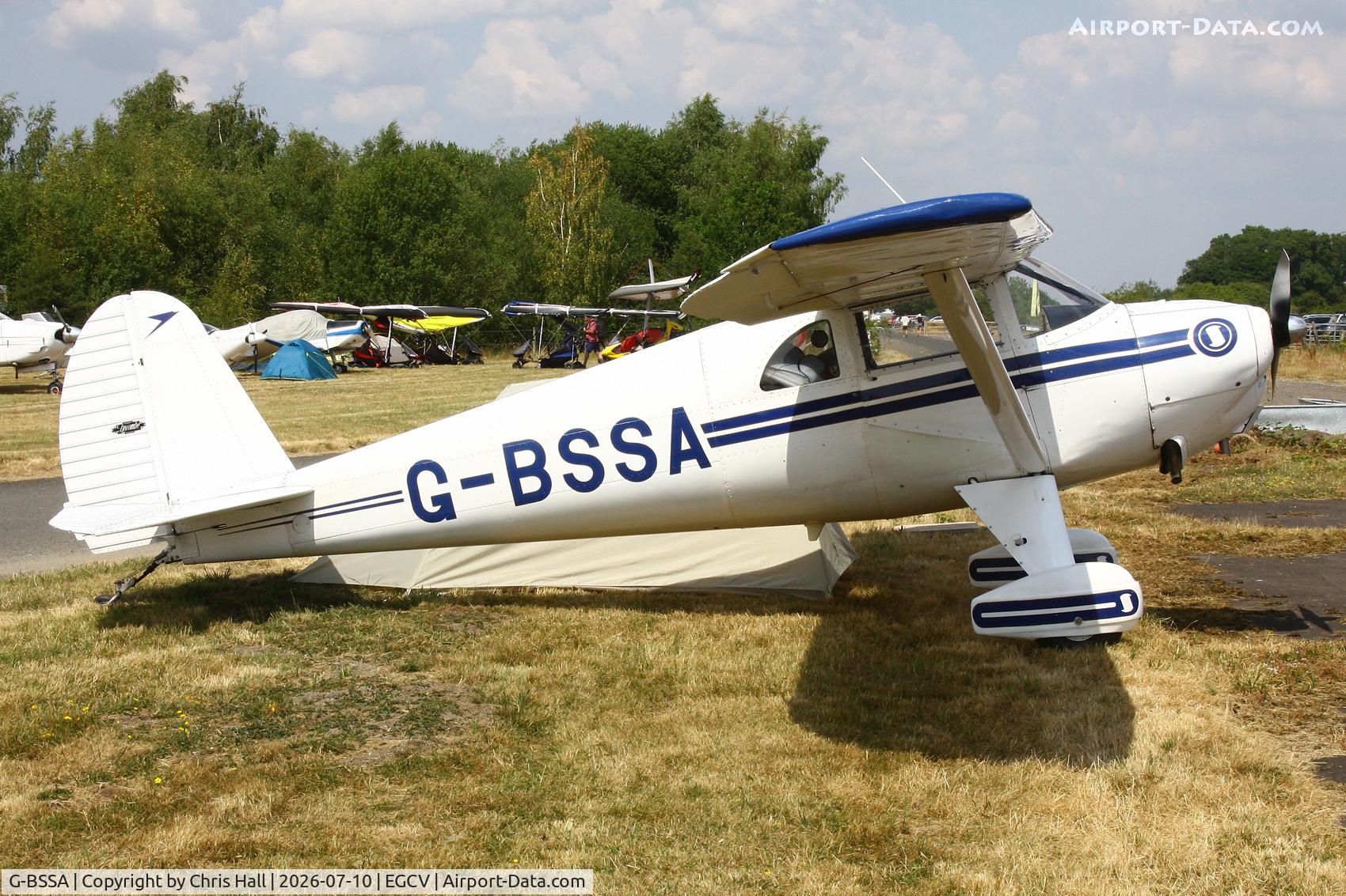 G-BSSA, 1946 Luscombe 8E Silvaire Silvaire, c/n 4176, Sleapkosh 26, day 1, 10/07/26