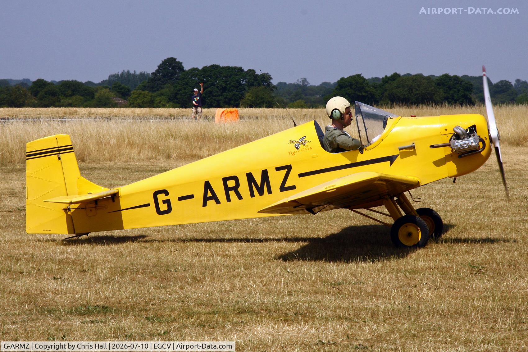 G-ARMZ, 1961 Rollason Druine D.31 Turbulent, c/n PFA 565, Sleapkosh 26, day 1, 10/07/26