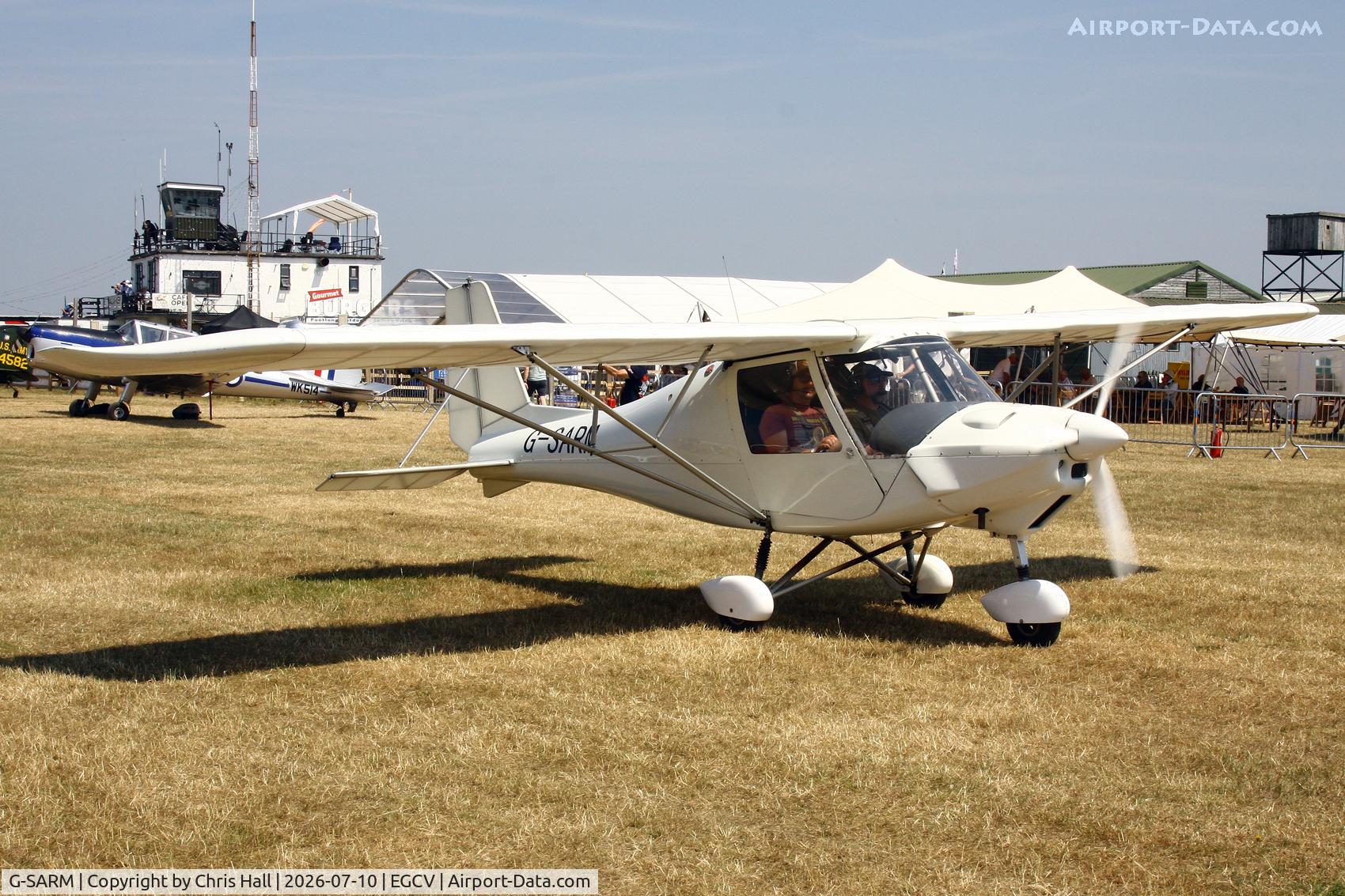 G-SARM, 2005 Comco Ikarus C42 FB100, c/n 0504-6674, Sleapkosh 26, day 1, 10/07/26