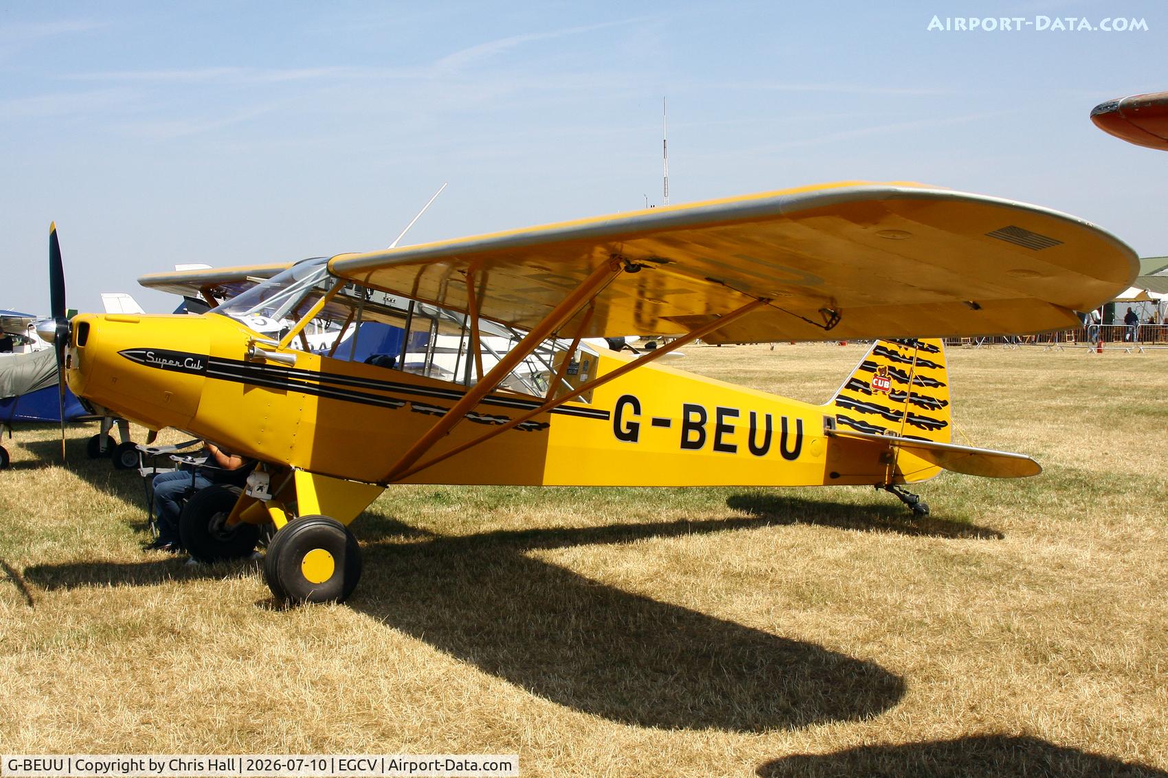 G-BEUU, 1951 Piper L-18C Super Cub (PA-18-95), c/n 18-1551, Sleapkosh 26, day 1, 10/07/26