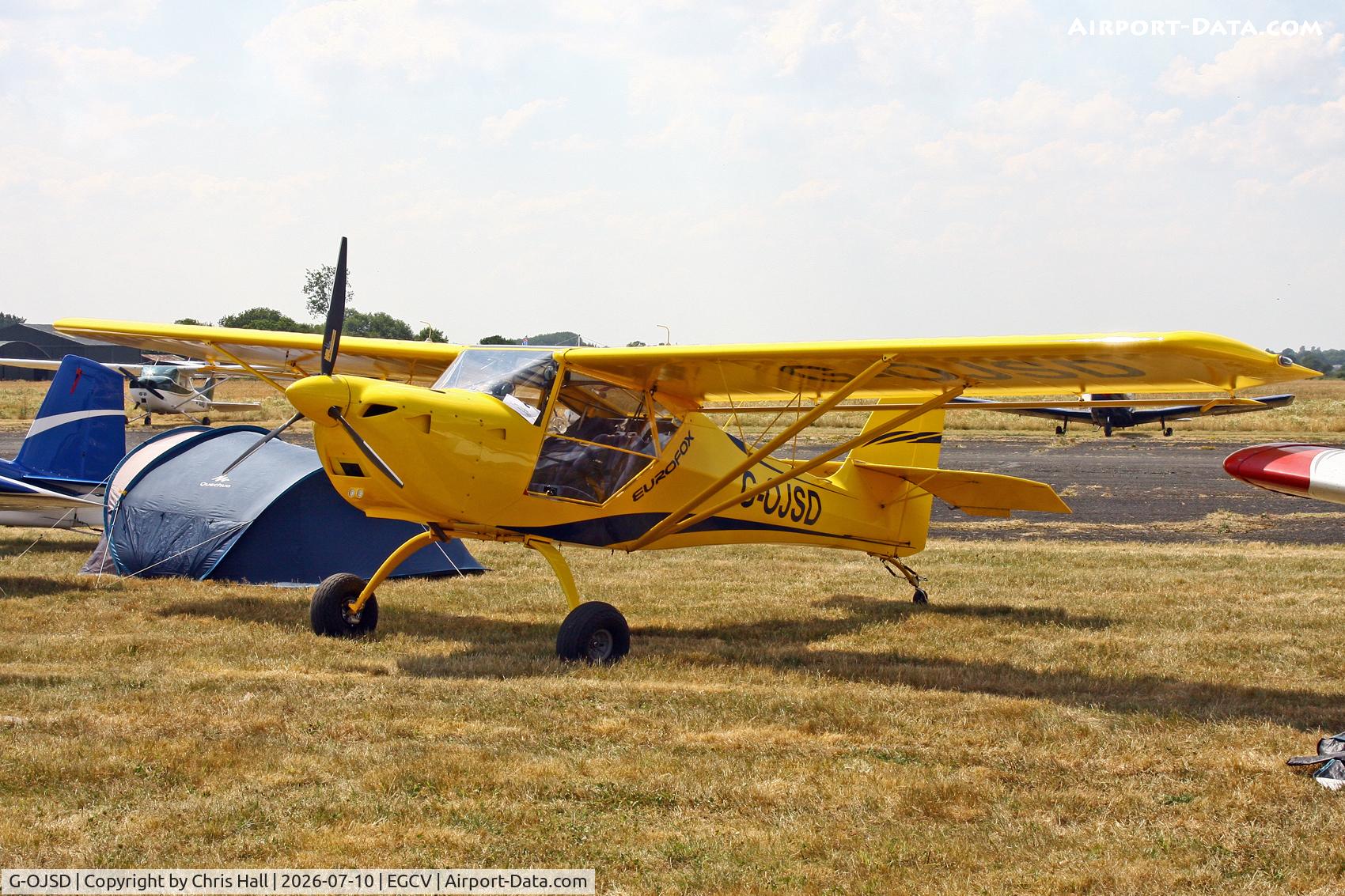 G-OJSD, 2016 Aeropro Eurofox  912(S), c/n LAA 376-15428, Sleapkosh 26, day 1, 10/07/26