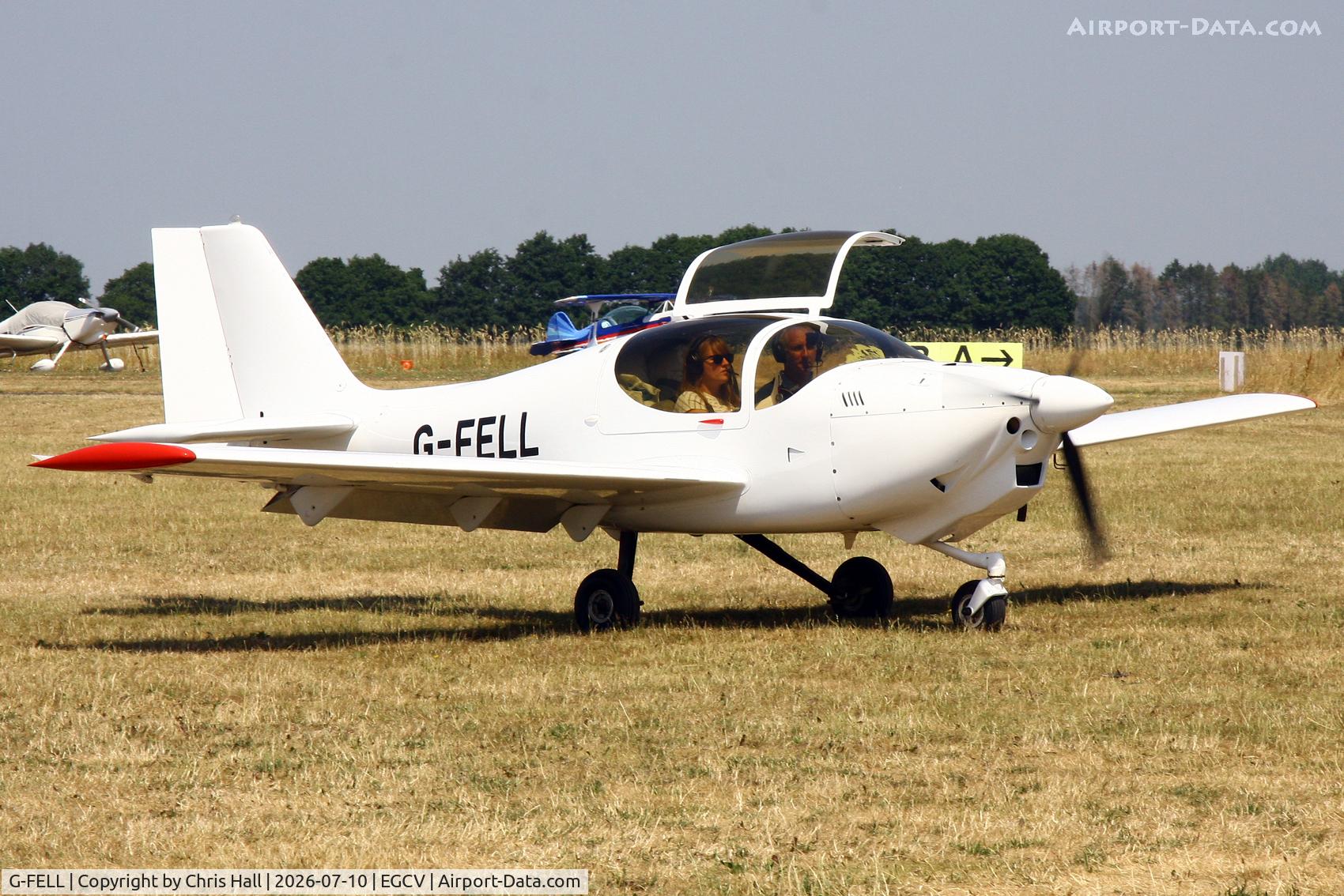 G-FELL, 1998 Europa XS Tri-Gear, c/n PFA 247-13208, Sleapkosh 26, day 1, 10/07/26