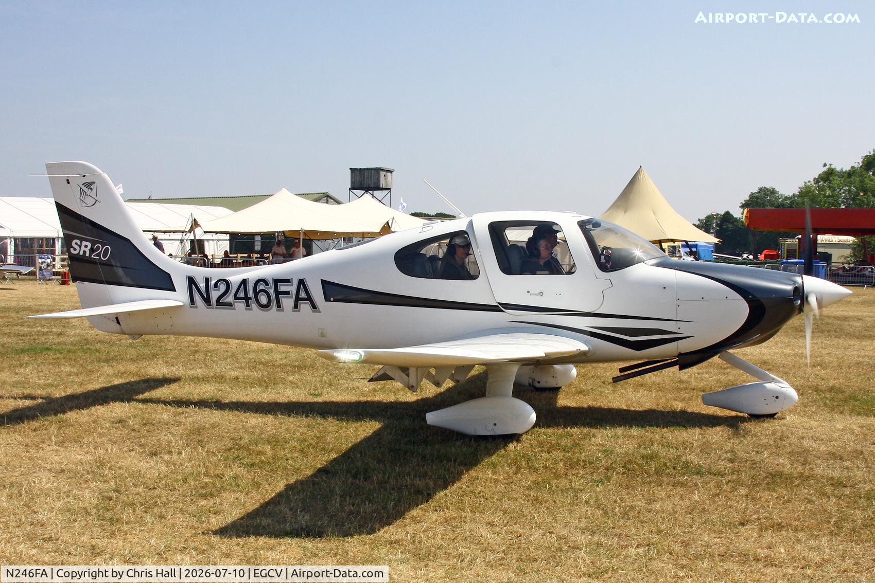 N246FA, Cirrus SR20, c/n 1153, Sleapkosh 26, day 1, 10/07/26