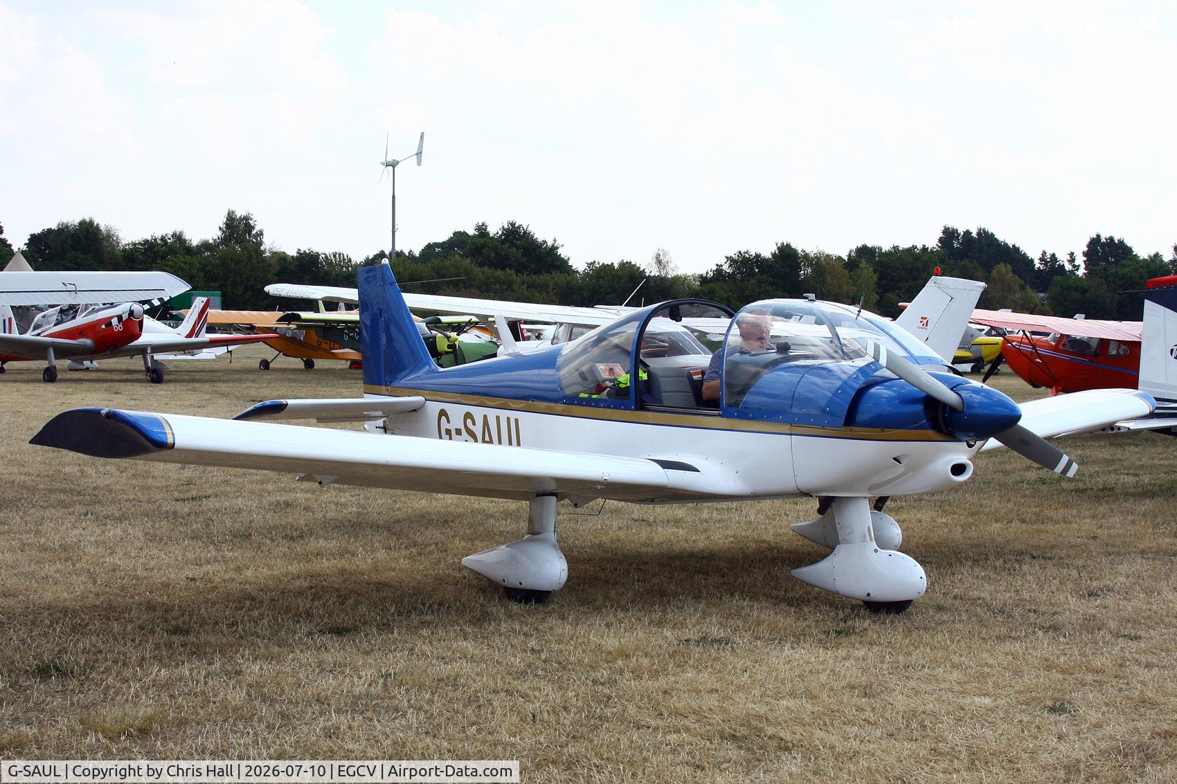 G-SAUL, 1977 Robin HR-200-160, c/n 106, Sleapkosh 26, day 1, 10/07/26