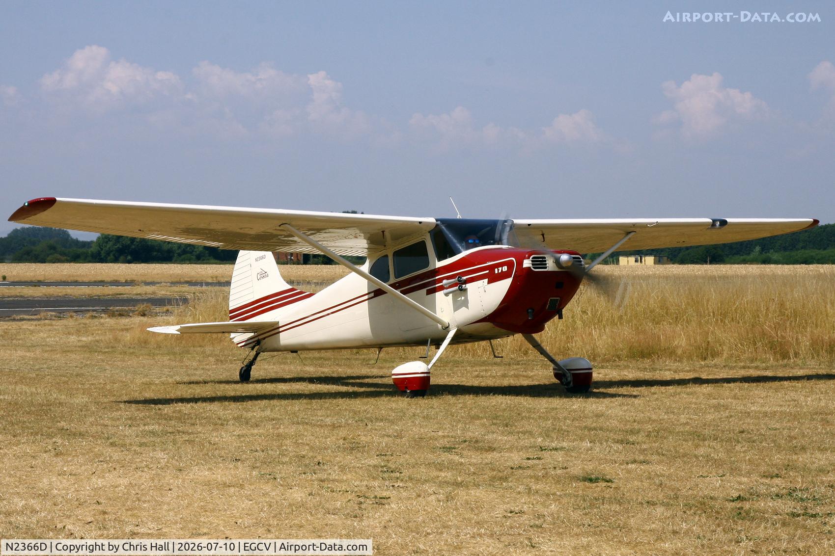 N2366D, 1952 Cessna 170B, c/n 20518, Sleapkosh 26, day 1, 10/07/26