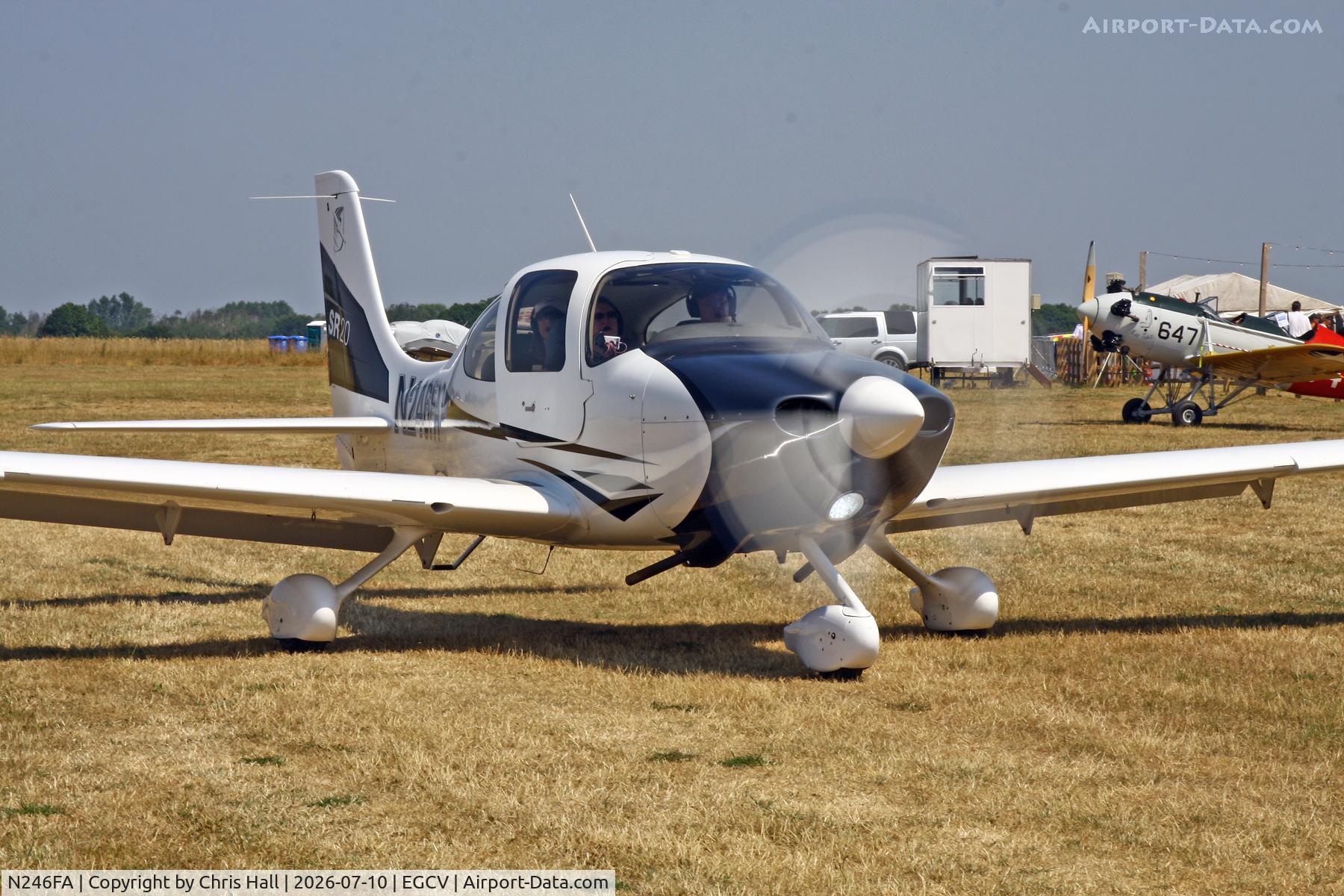 N246FA, Cirrus SR20, c/n 1153, Sleapkosh 26, day 1, 10/07/26