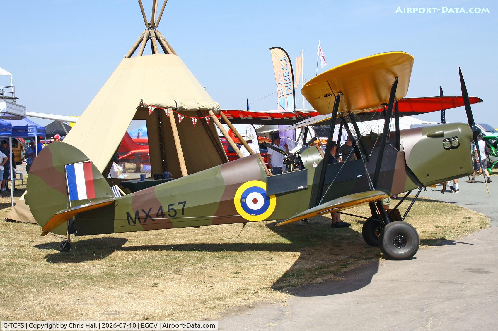G-TCFS, Airmasters (UK) Stampe SV4RS, c/n 87, Sleapkosh 26, day 1, 10/07/26