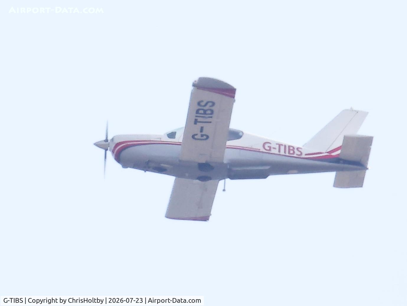 G-TIBS, 1988 Socata TB-20 Trinidad, c/n 866, Over High Salvington, West Sussex