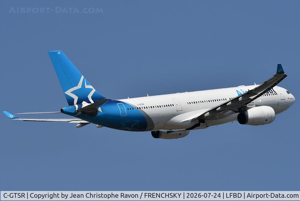 C-GTSR, 2008 Airbus A330-243, c/n 966, Bordeaux (BOD)	Montreal (YUL)	TS517