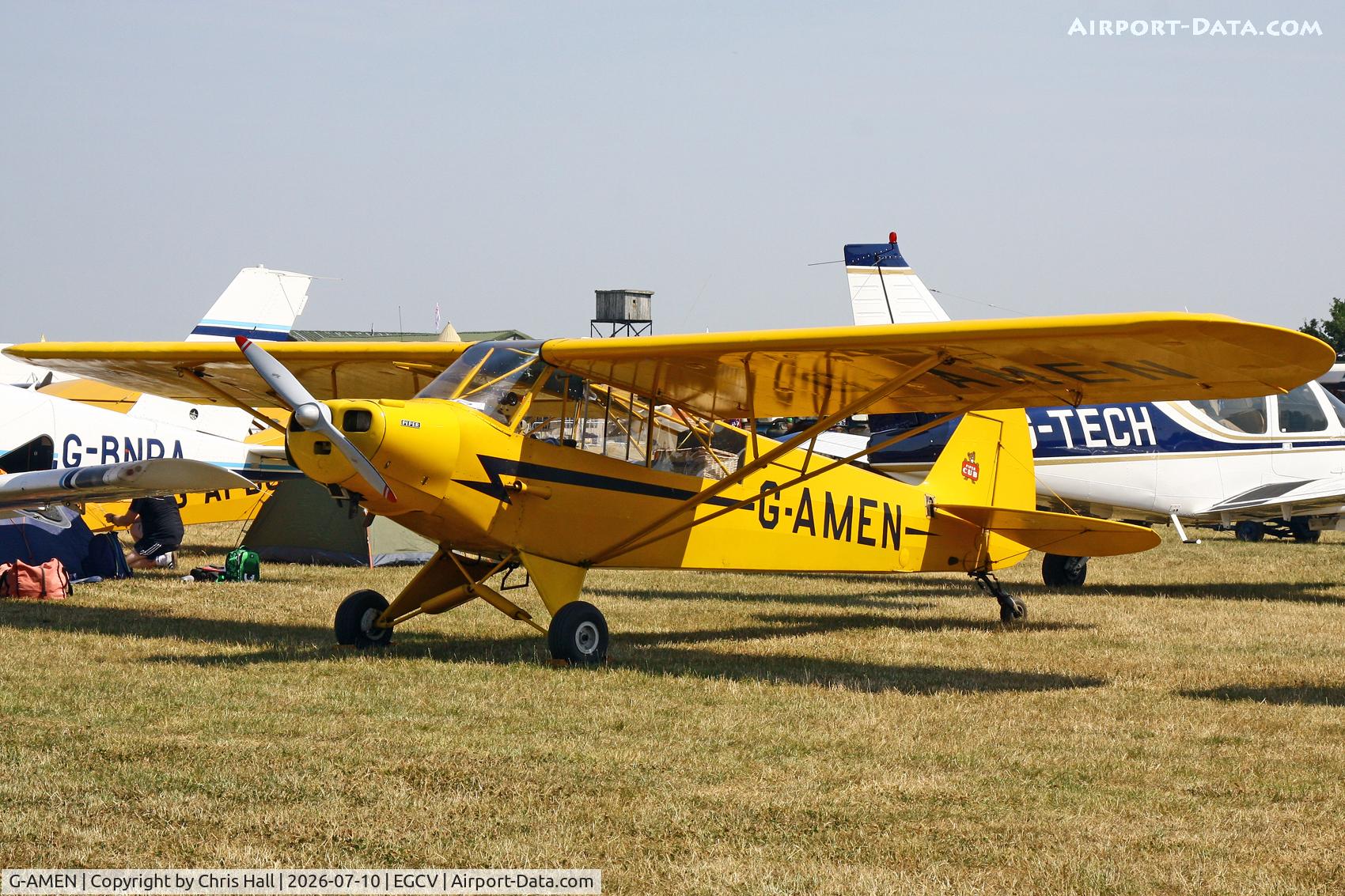 G-AMEN, 1952 Piper L-18C Super Cub, c/n 18-1998, Sleapkosh 26, day 1, 10/07/26