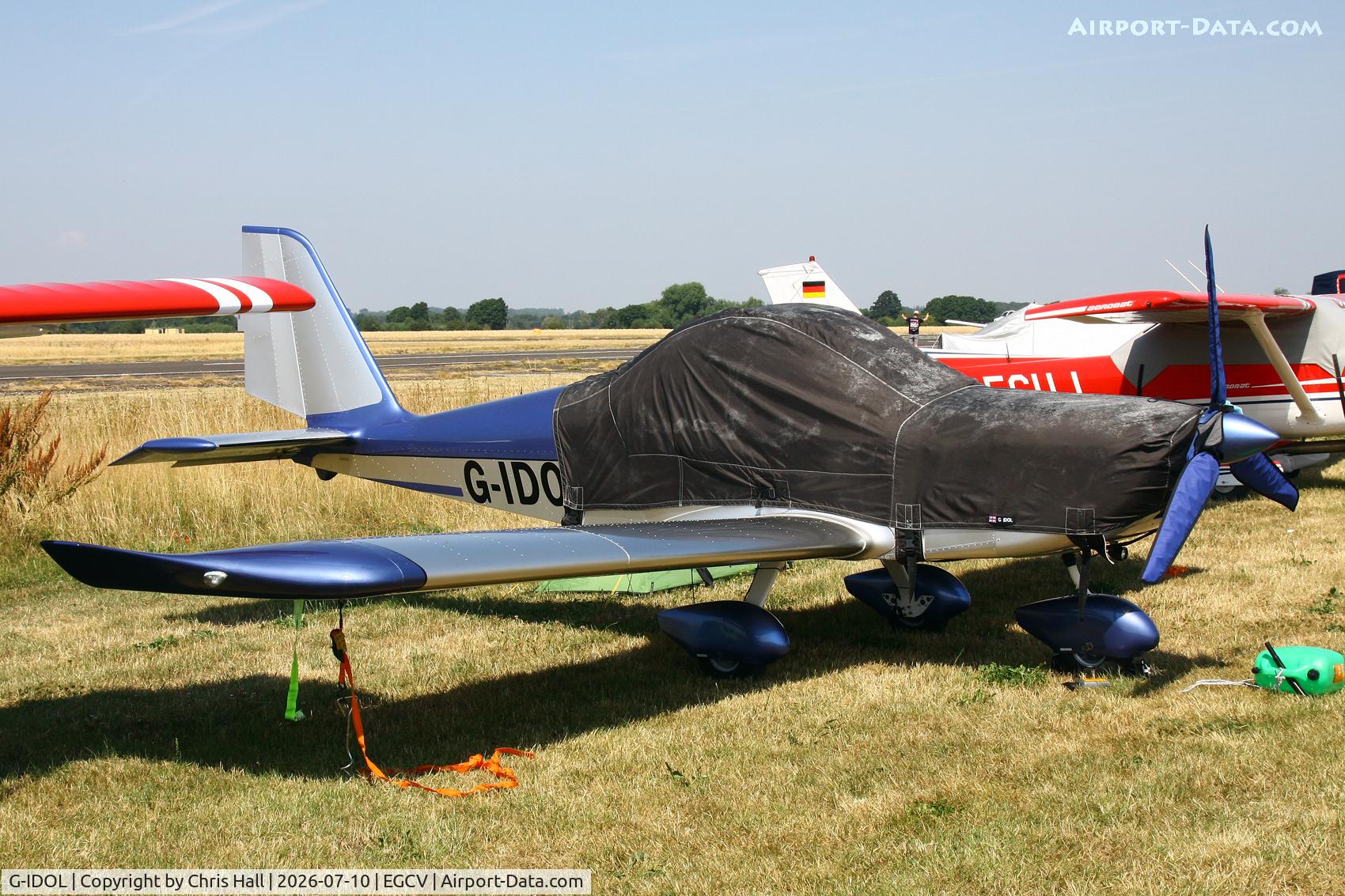 G-IDOL, 2007 Aerotechnik EV-97 Eurostar, c/n PFA 315-14549, Sleapkosh 26, day 1, 10/07/26